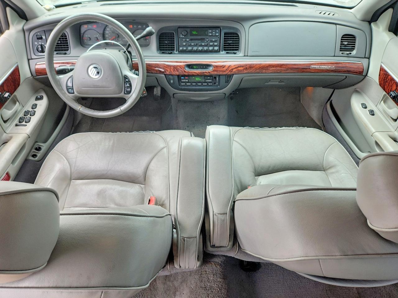 2002 Mercury Grand Marquis Ls Silver vin: 2MEFM75W82X615337