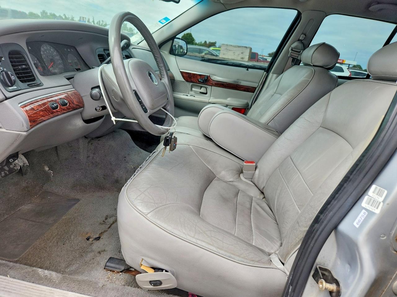 2002 Mercury Grand Marquis Ls Silver vin: 2MEFM75W82X615337