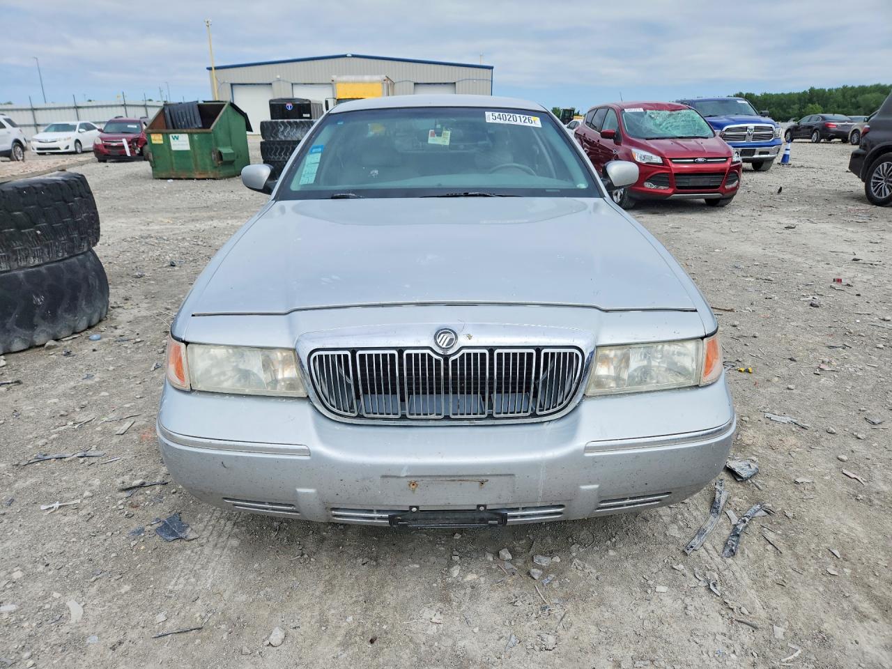 2002 Mercury Grand Marquis Ls Silver vin: 2MEFM75W82X615337