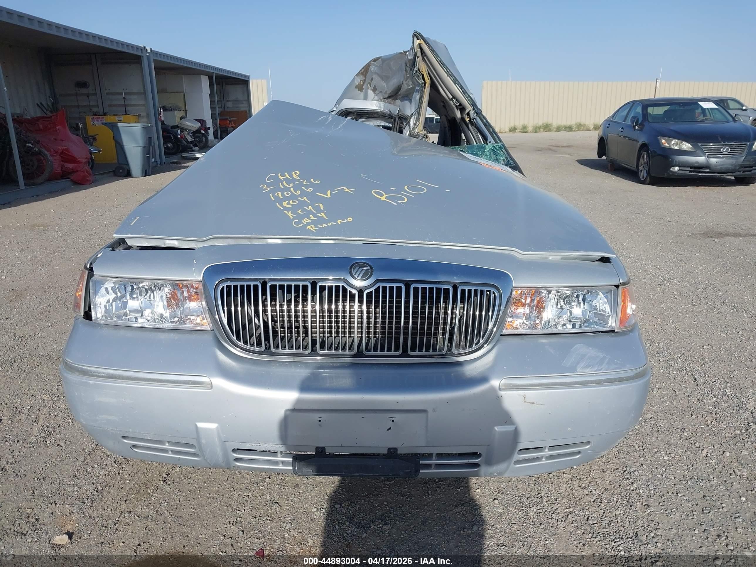 2002 Mercury Grand Marquis Ls Silver vin: 2MEFM75W82X653148