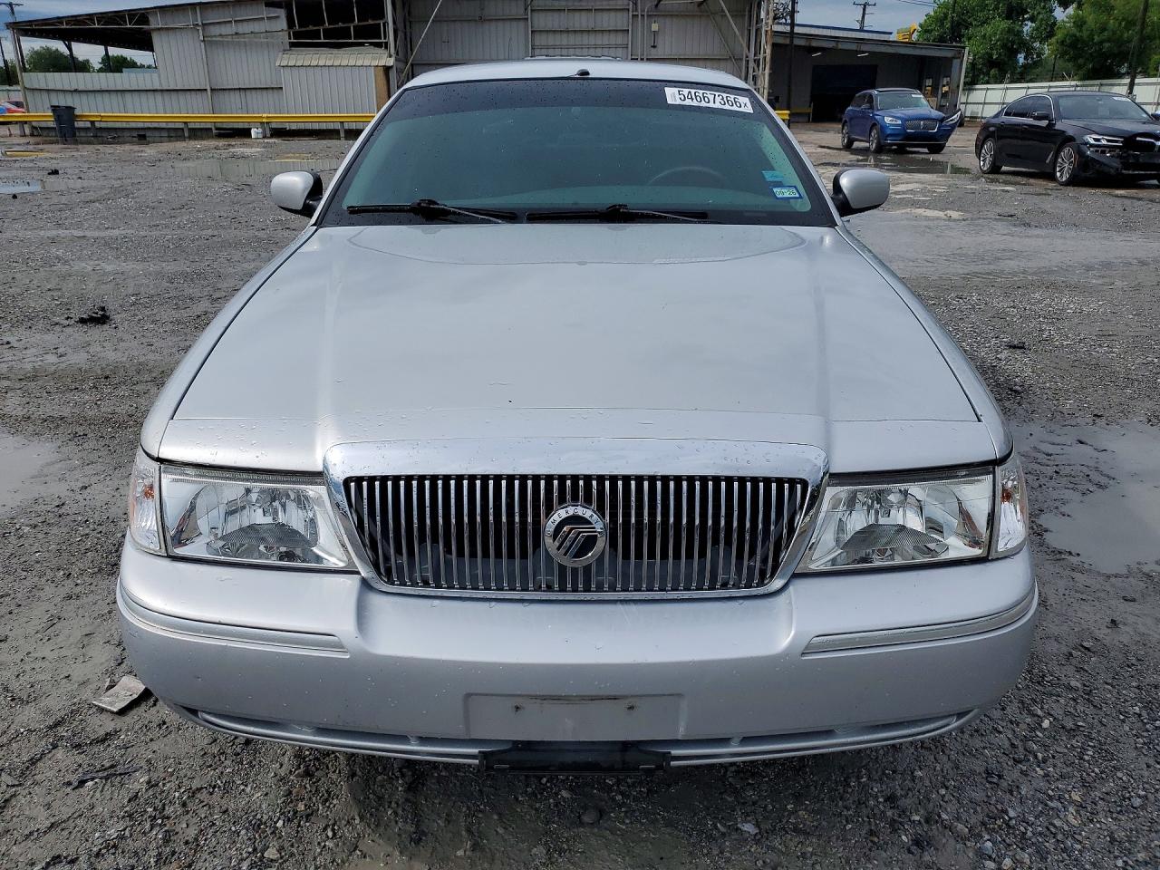 2003 Mercury Grand Marquis Ls Silver vin: 2MEFM75W83X608292