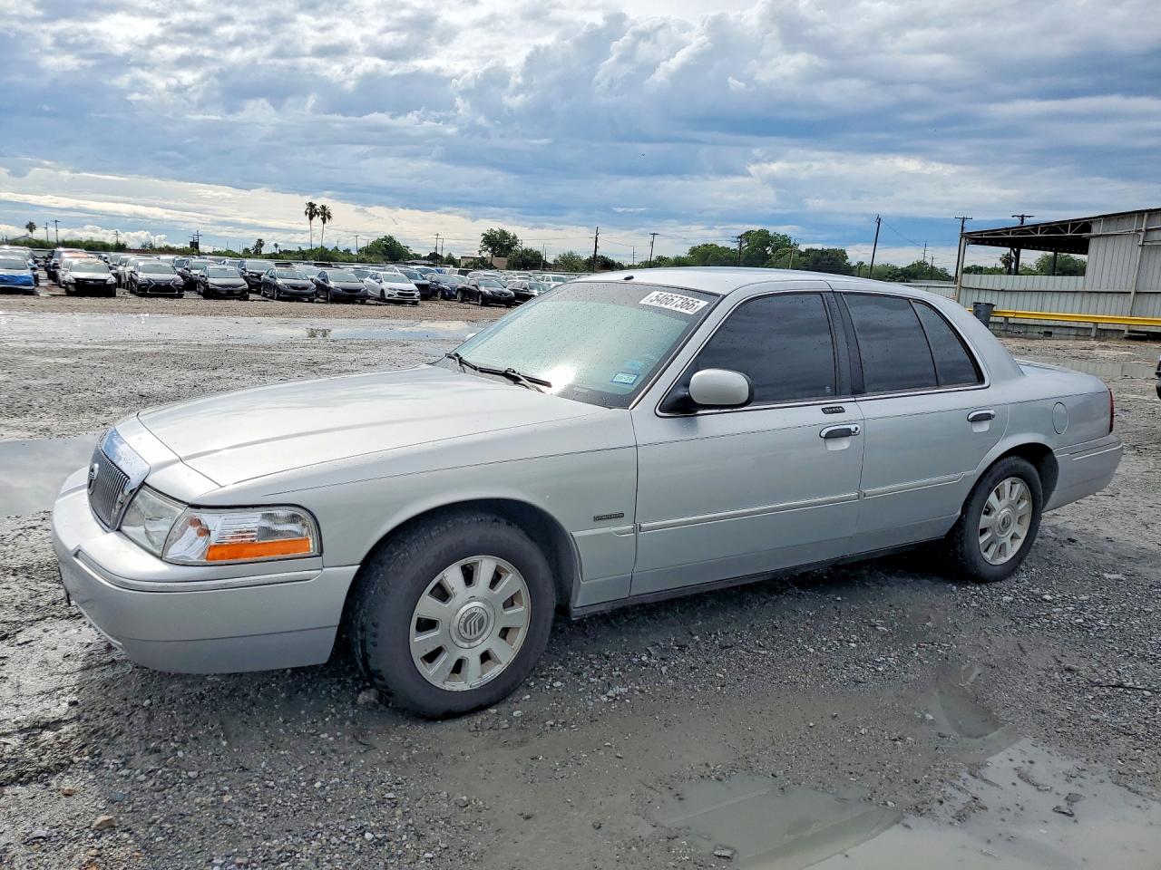 2003 Mercury Grand Marquis Ls Серебряный vin: 2MEFM75W83X608292
