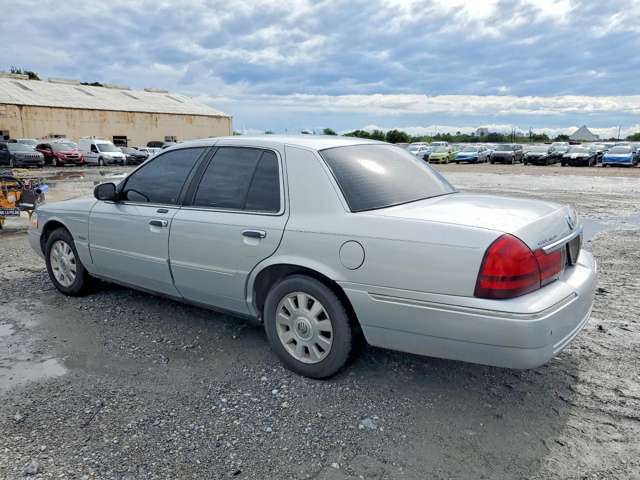 2003 Mercury Grand Marquis Ls Silver vin: 2MEFM75W83X608292