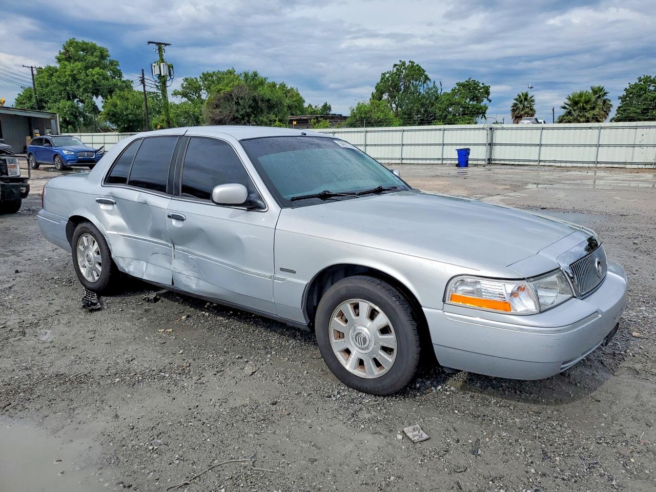 2003 Mercury Grand Marquis Ls Silver vin: 2MEFM75W83X608292