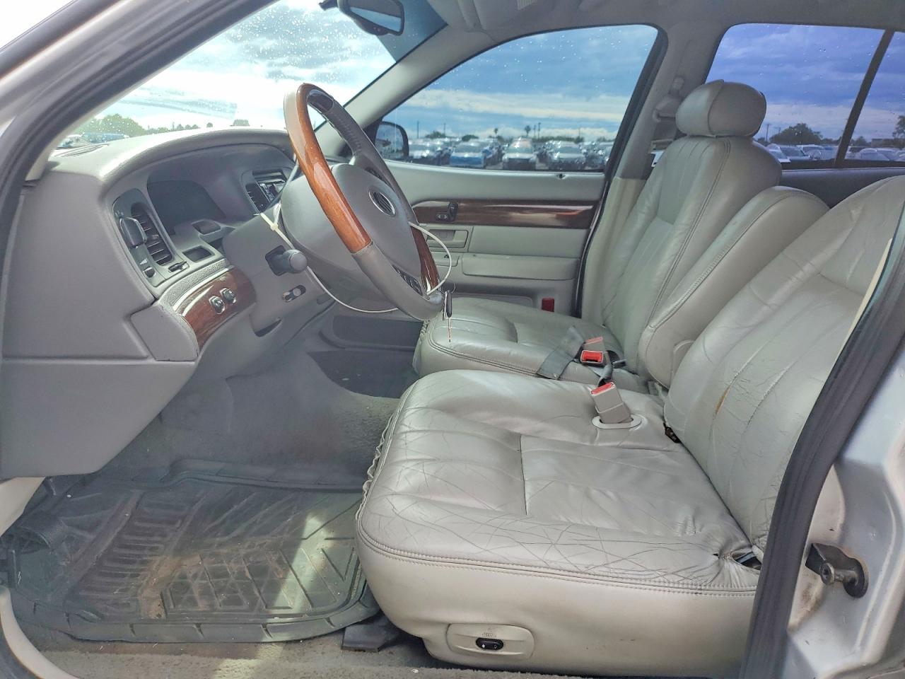 2003 Mercury Grand Marquis Ls Silver vin: 2MEFM75W83X608292