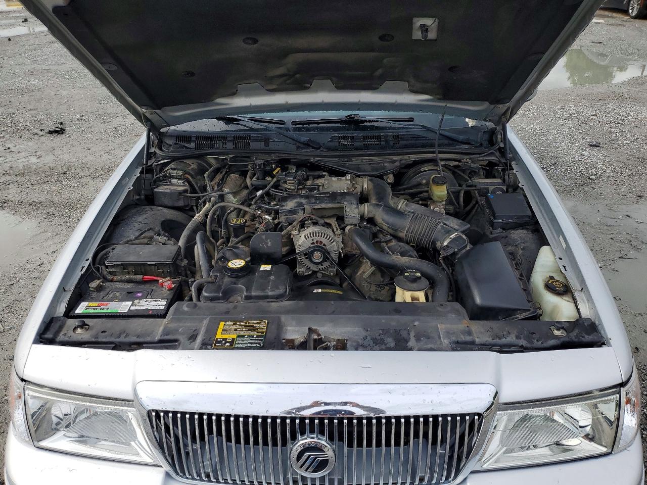 2003 Mercury Grand Marquis Ls Silver vin: 2MEFM75W83X608292