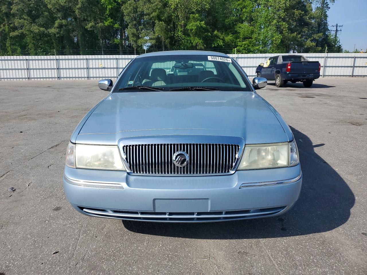 2003 Mercury Grand Marquis Ls Синий vin: 2MEFM75W83X641602