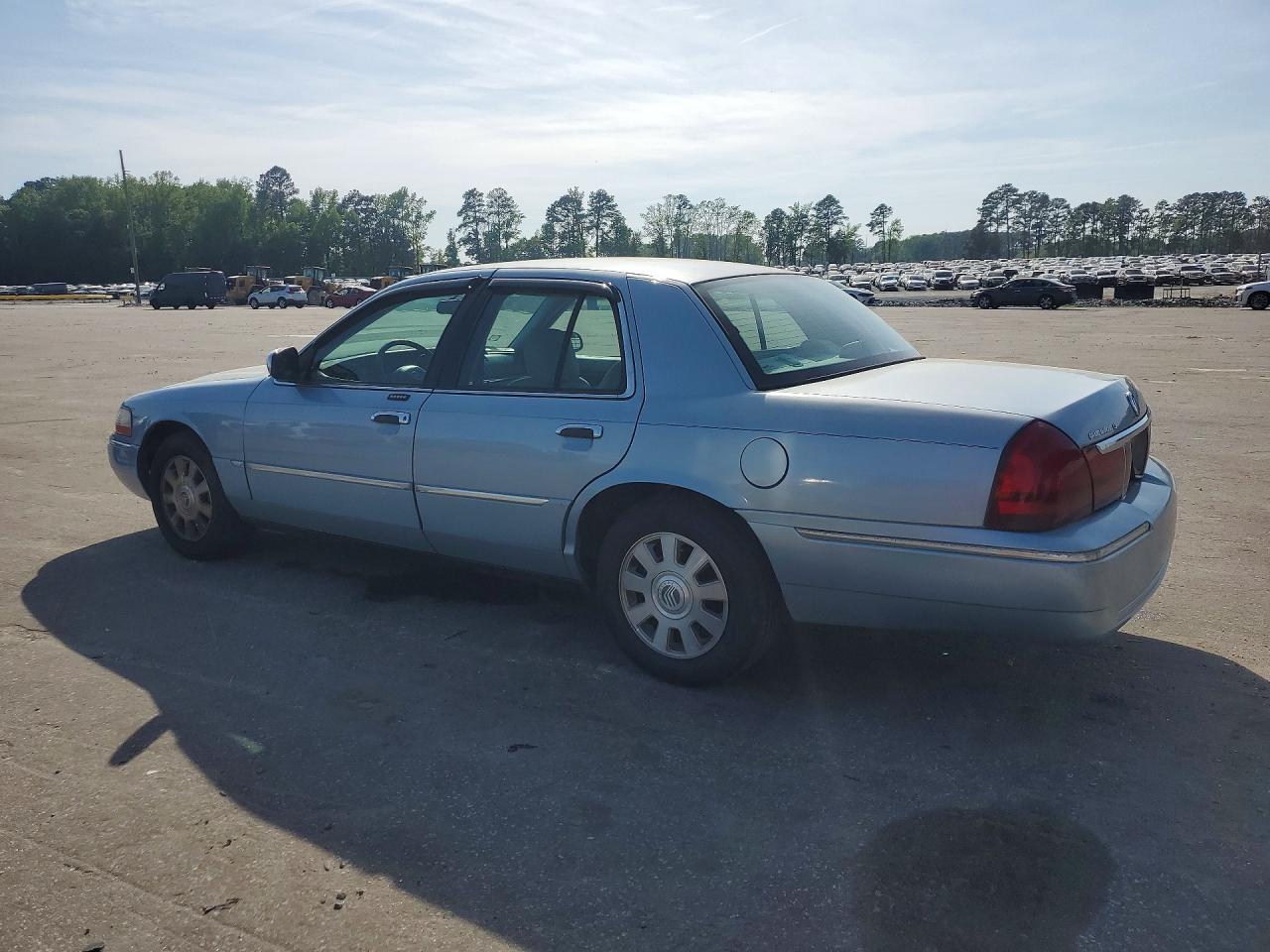 2003 Mercury Grand Marquis Ls Синий vin: 2MEFM75W83X641602
