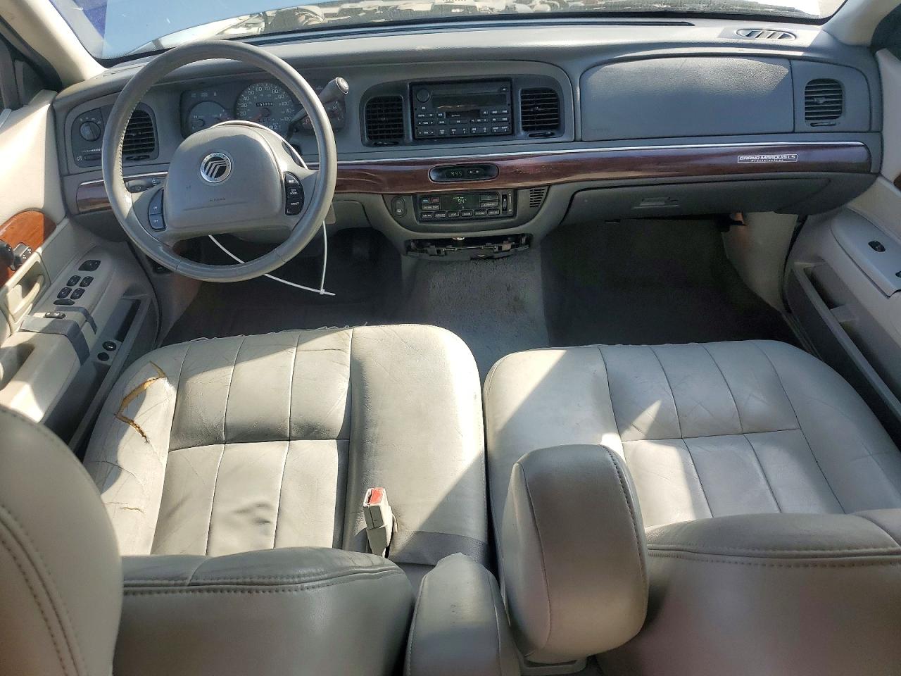 2003 Mercury Grand Marquis Ls Синий vin: 2MEFM75W83X641602