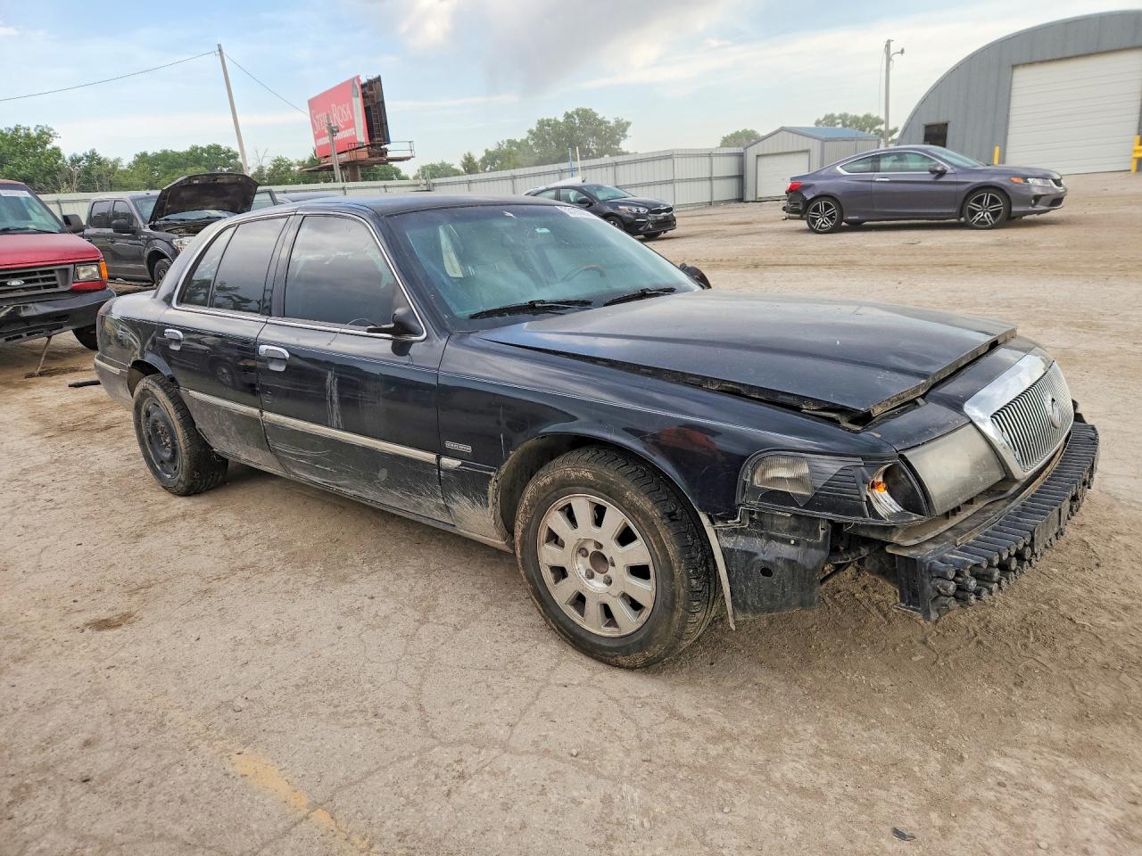 2003 Mercury Grand Marquis Ls Black vin: 2MEFM75W83X663535