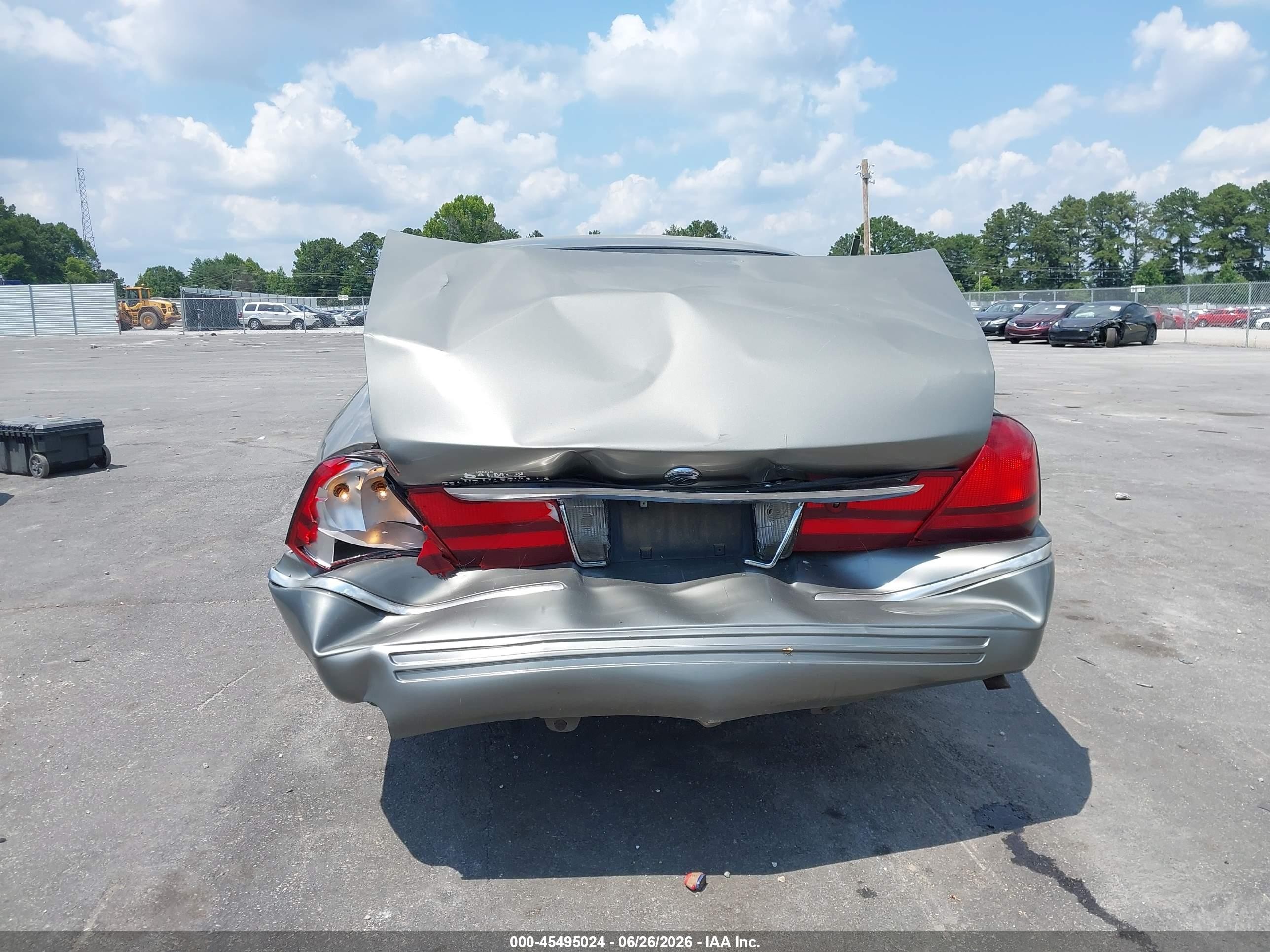2003 Mercury Grand Marquis Ls Gray vin: 2MEFM75W83X677421