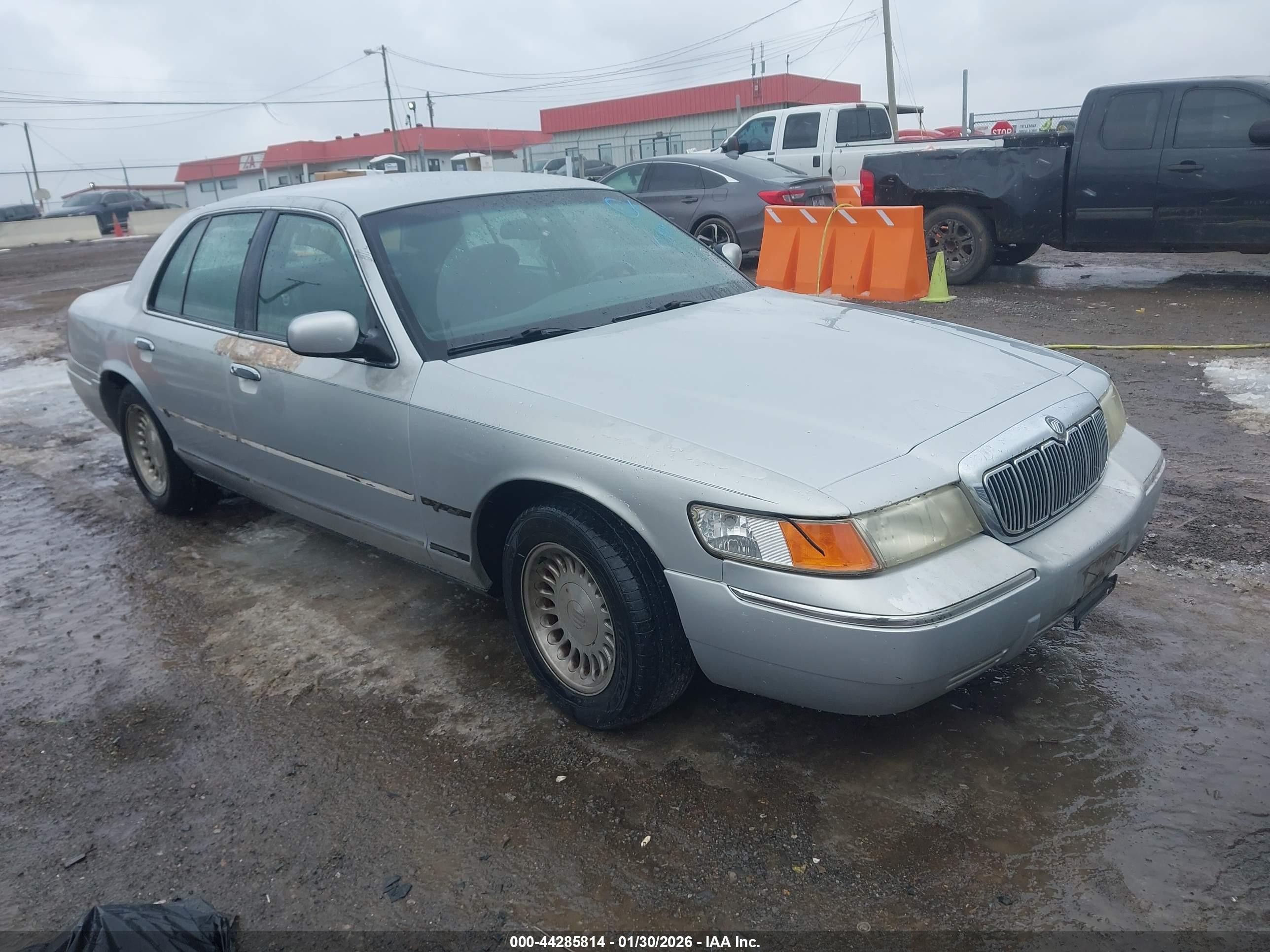 1999 Mercury Grand Marquis Ls Blue vin: 2MEFM75W8XX616690