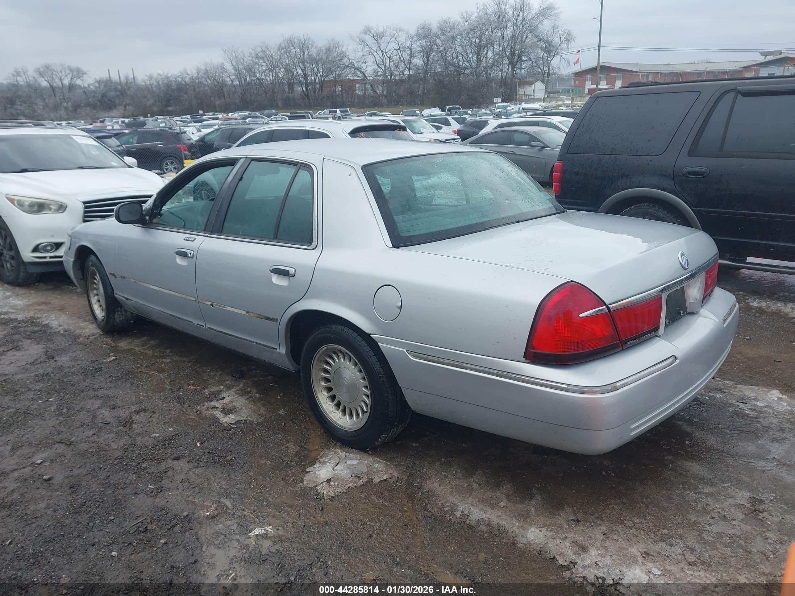 1999 Mercury Grand Marquis Ls Blue vin: 2MEFM75W8XX616690