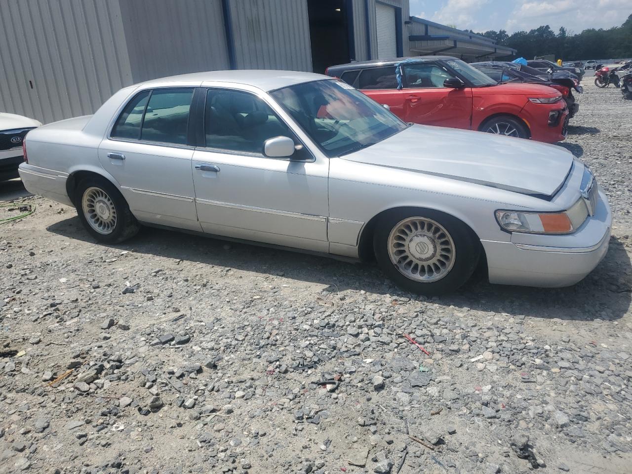 2000 Mercury Grand Marquis Ls Silver vin: 2MEFM75W8YX623866