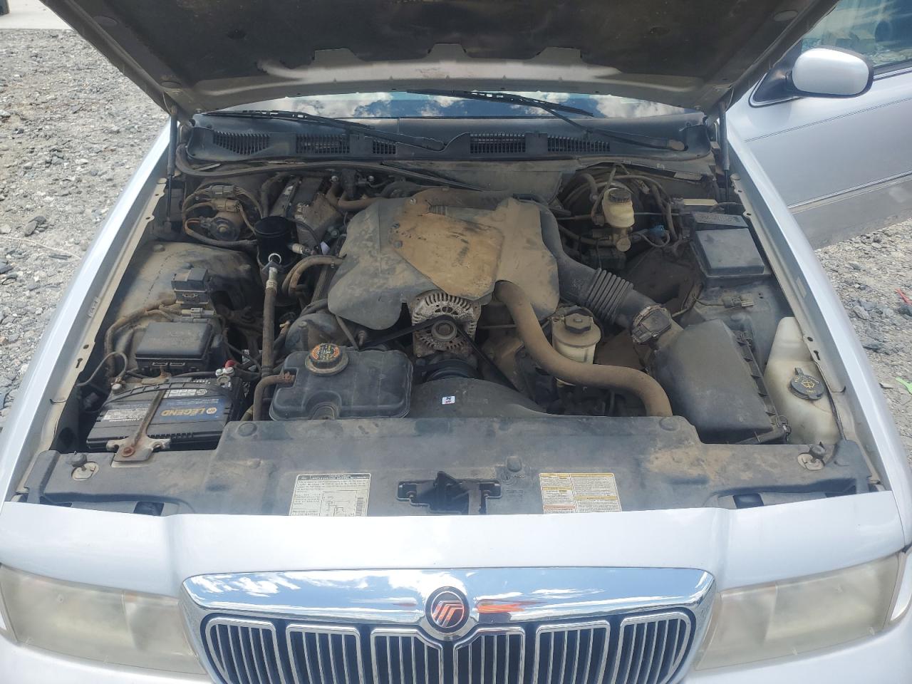 2000 Mercury Grand Marquis Ls Silver vin: 2MEFM75W8YX623866