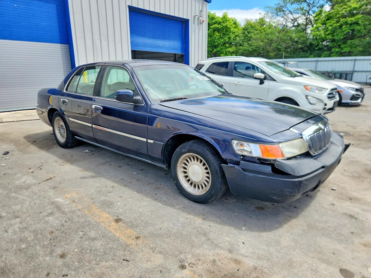 2000 Mercury Grand Marquis Ls Blue vin: 2MEFM75W8YX669259