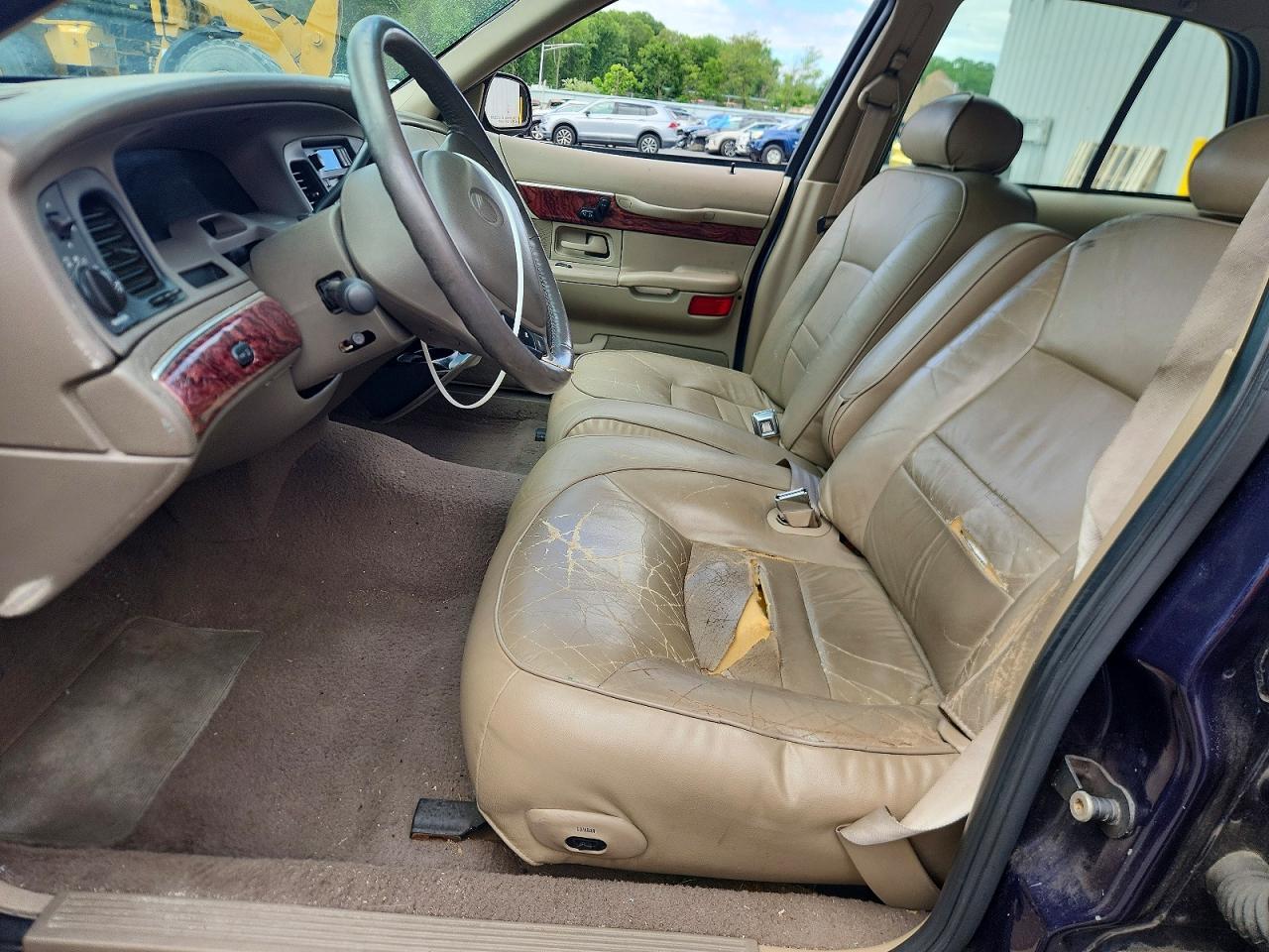 2000 Mercury Grand Marquis Ls Blue vin: 2MEFM75W8YX669259