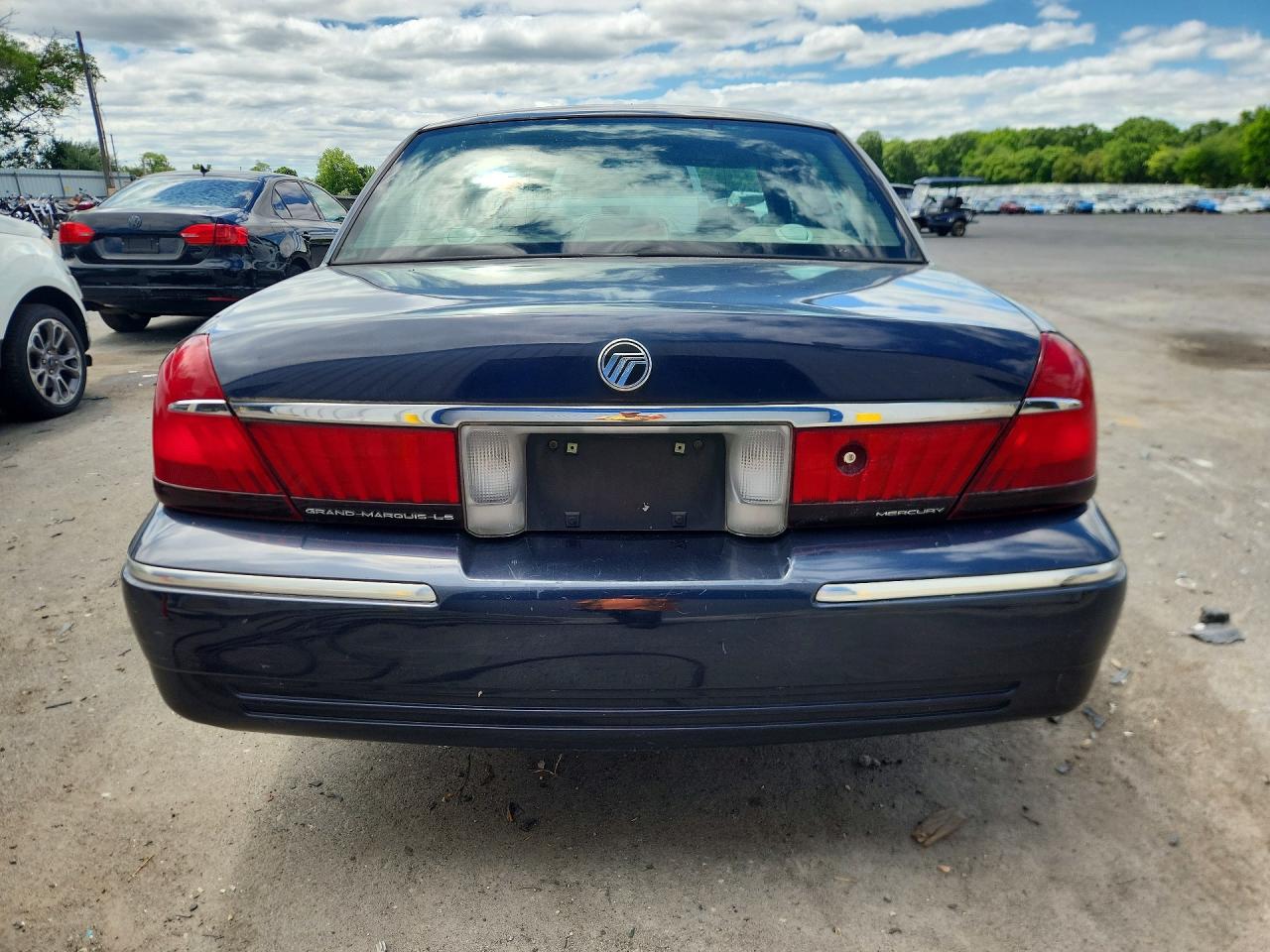 2000 Mercury Grand Marquis Ls Blue vin: 2MEFM75W8YX669259
