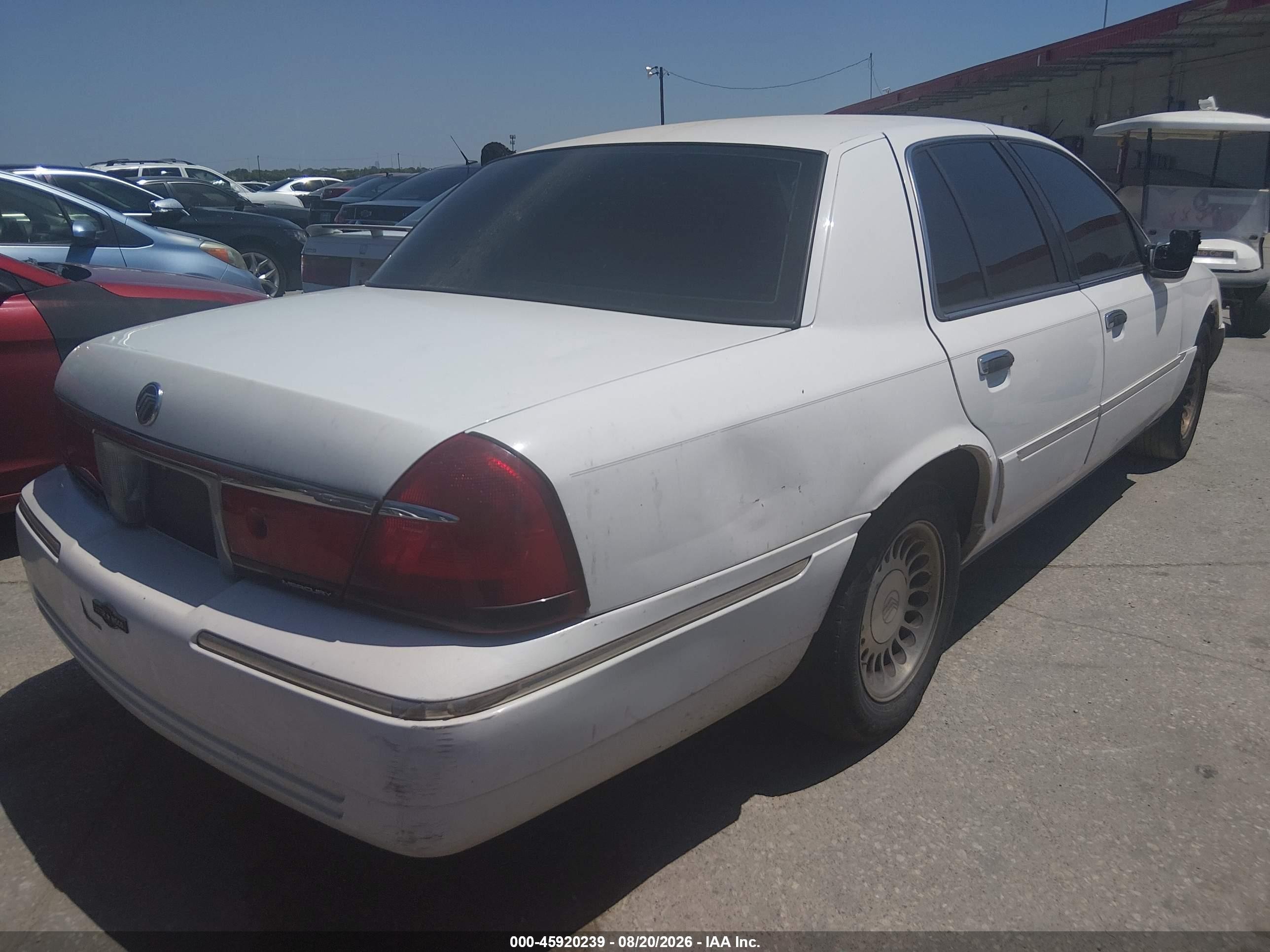 2000 Mercury Grand Marquis Ls White vin: 2MEFM75W8YX687762