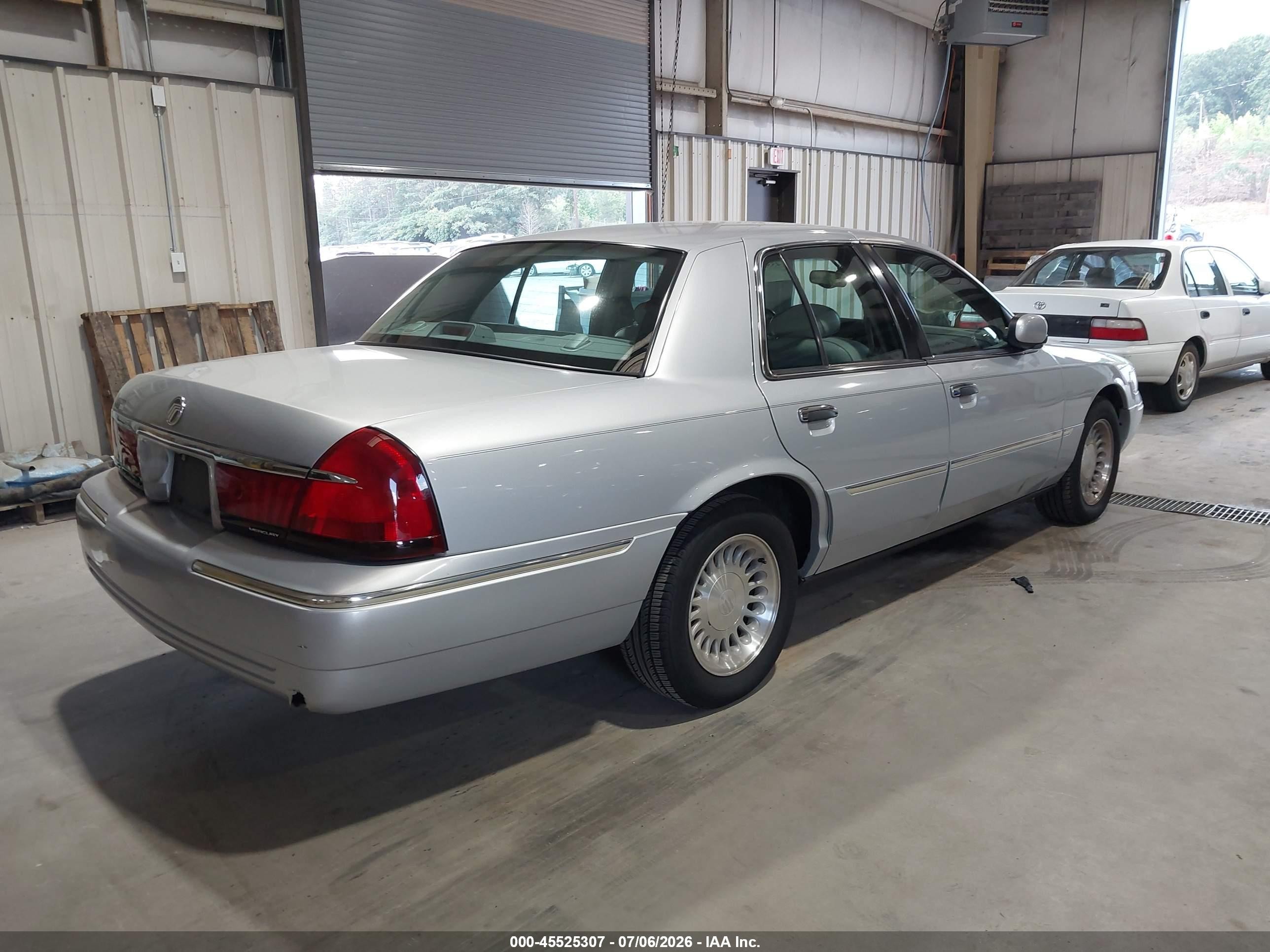 2000 Mercury Grand Marquis Ls Silver vin: 2MEFM75W8YX737754