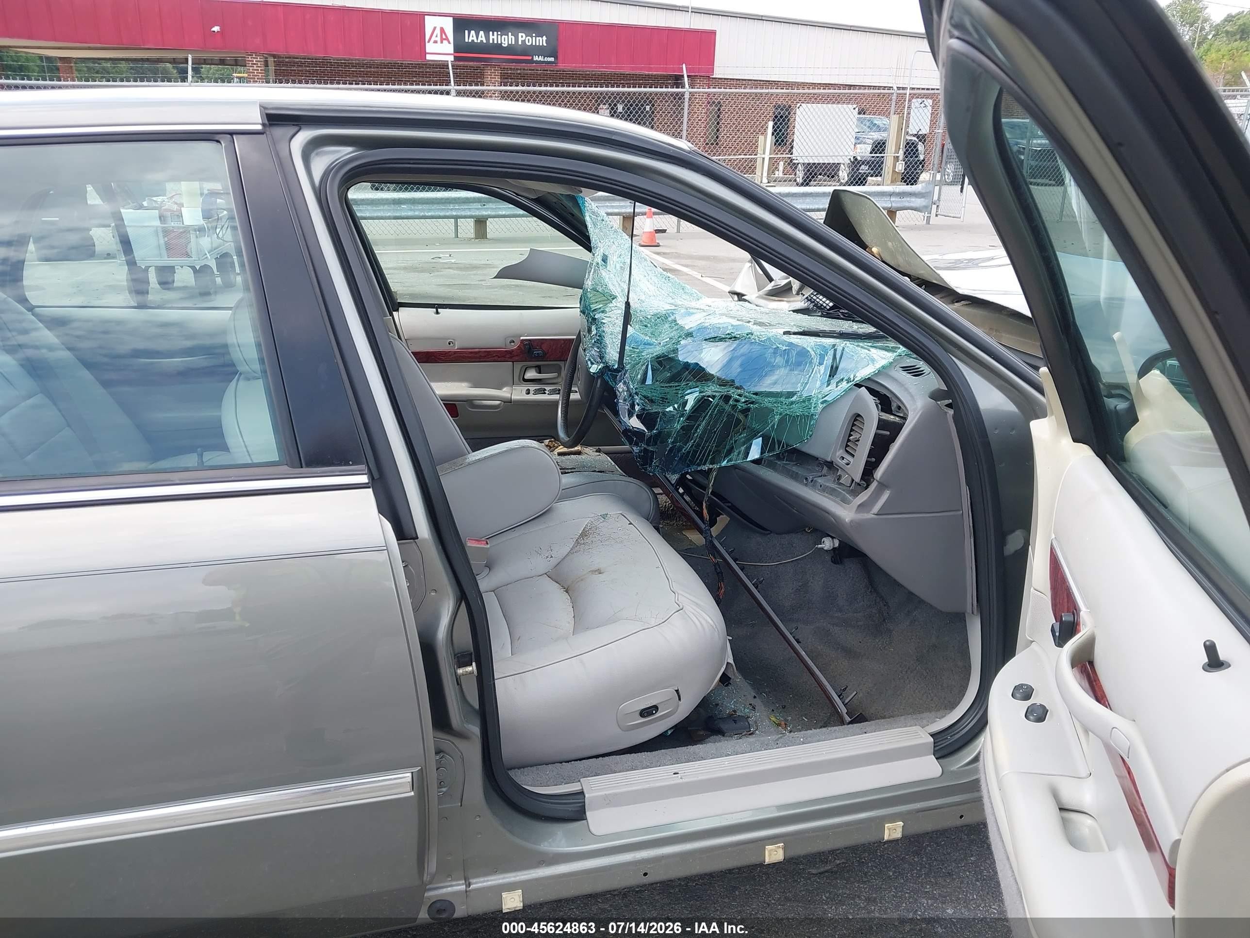 2001 Mercury Grand Marquis Ls Бежевый vin: 2MEFM75W91X654985