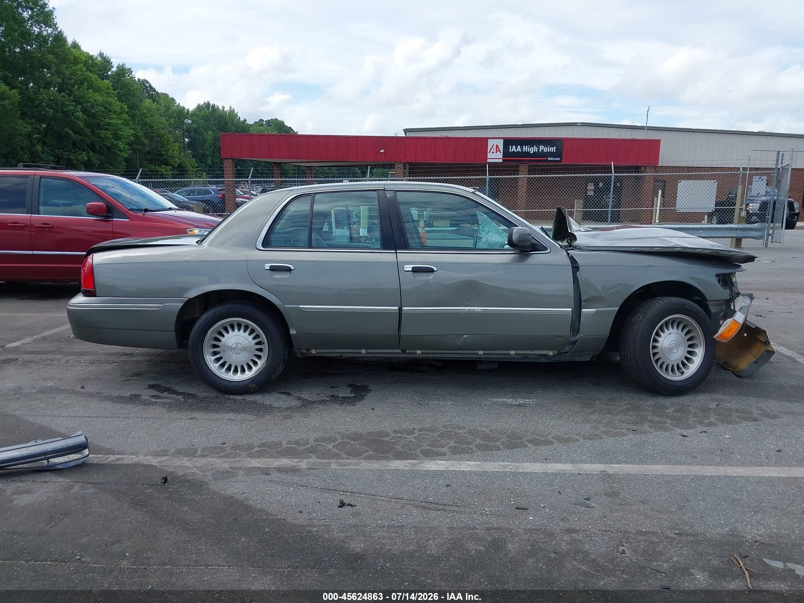 2001 Mercury Grand Marquis Ls Бежевый vin: 2MEFM75W91X654985
