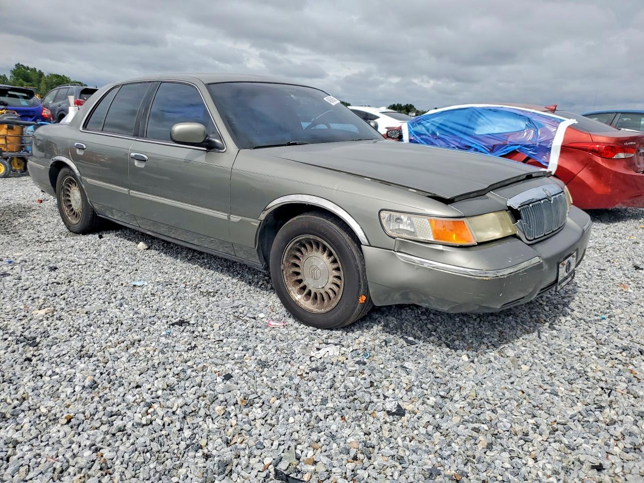 2002 Mercury Grand Marquis Ls Серый vin: 2MEFM75W92X614312