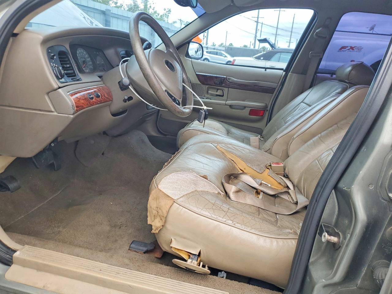 2002 Mercury Grand Marquis Ls Серый vin: 2MEFM75W92X614312