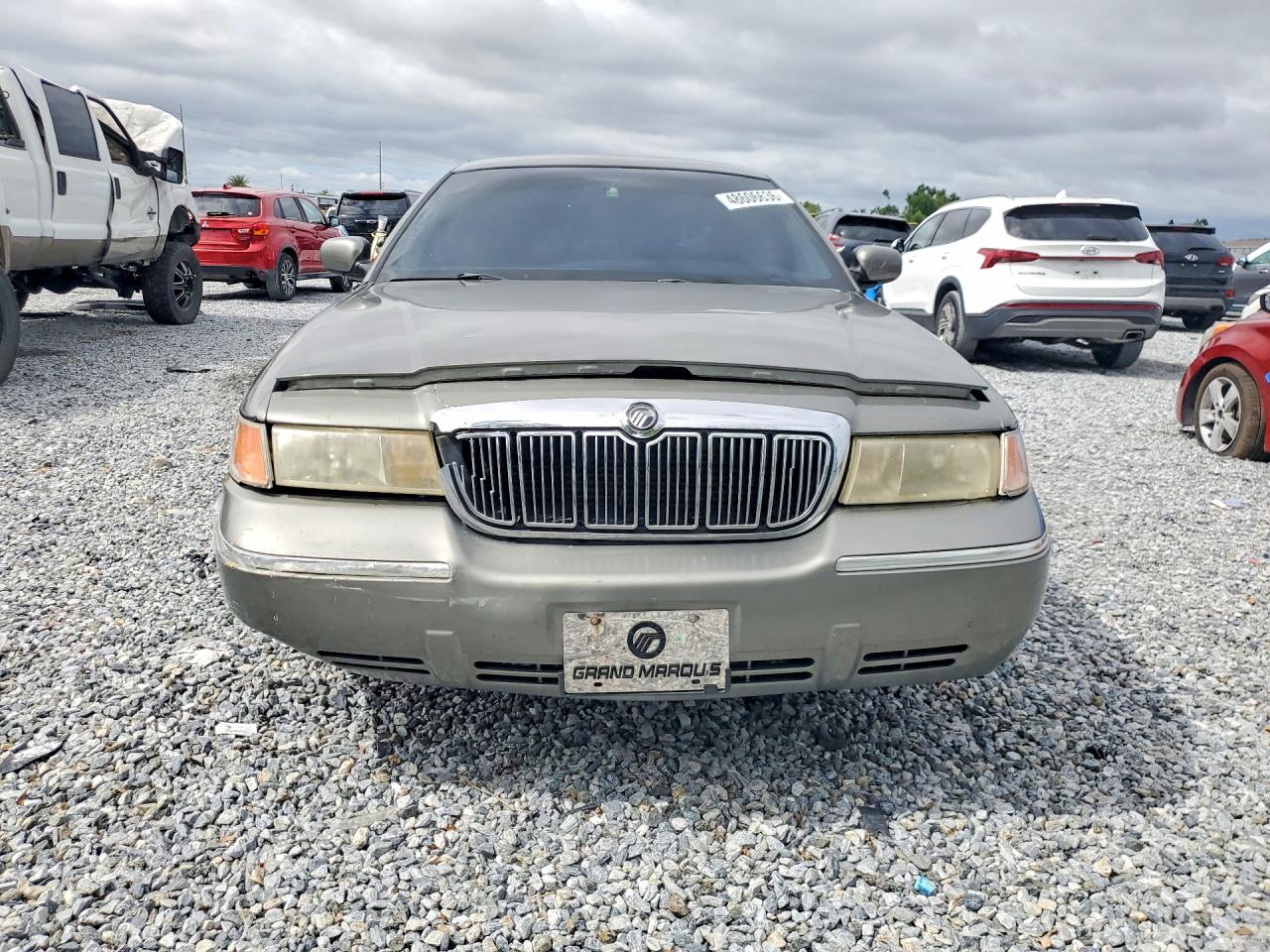 2002 Mercury Grand Marquis Ls Серый vin: 2MEFM75W92X614312