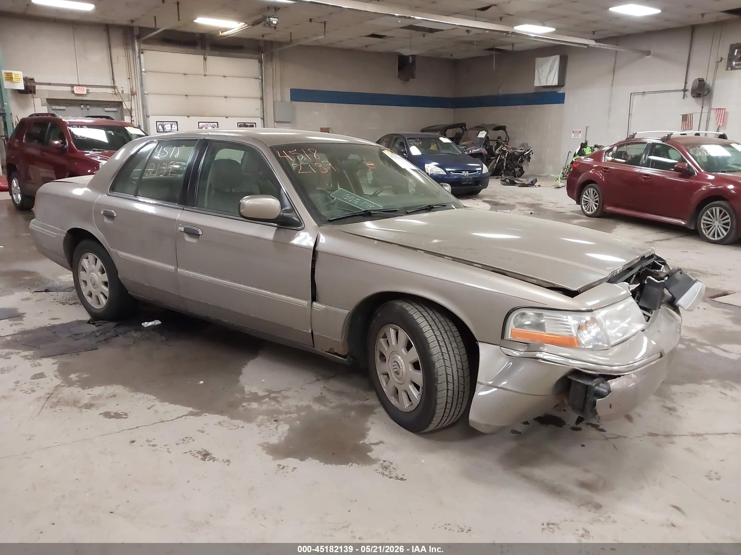 2003 Mercury Grand Marquis Ls Gold vin: 2MEFM75W93X630978