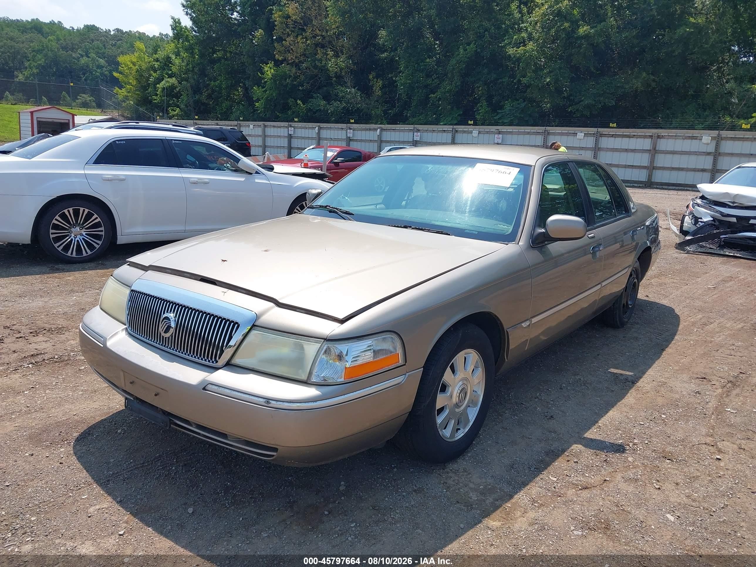 2003 Mercury Grand Marquis Ls Gold vin: 2MEFM75W93X641799