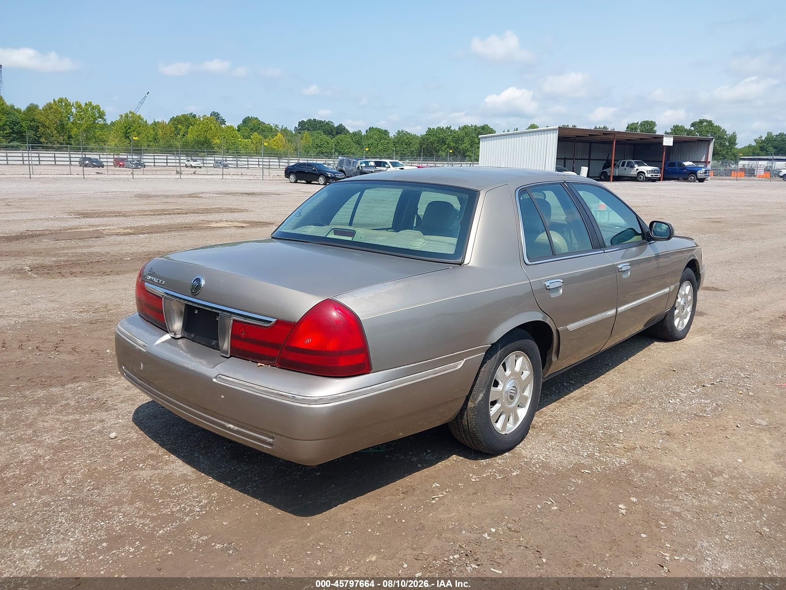 2003 Mercury Grand Marquis Ls Gold vin: 2MEFM75W93X641799
