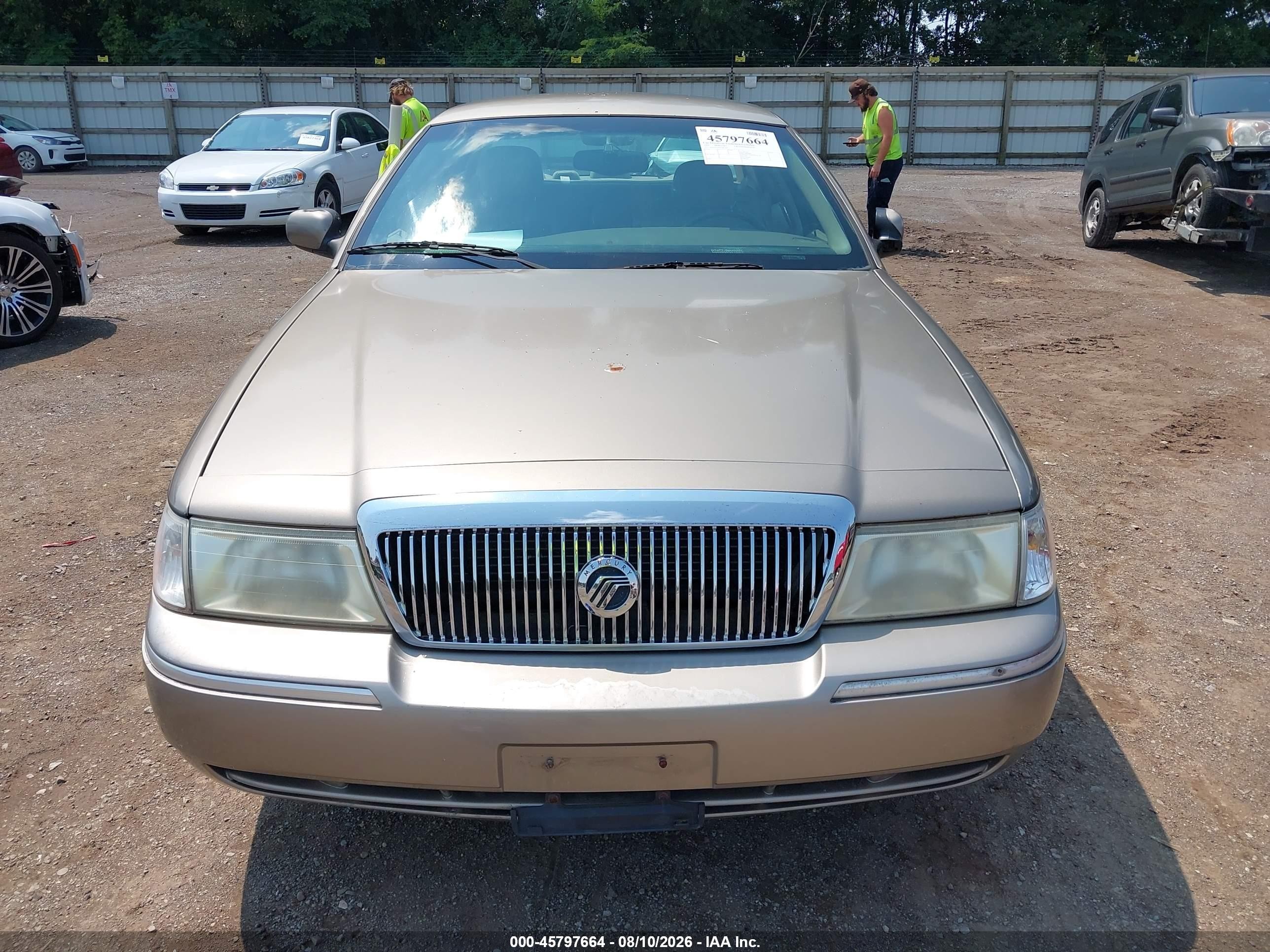 2003 Mercury Grand Marquis Ls Gold vin: 2MEFM75W93X641799