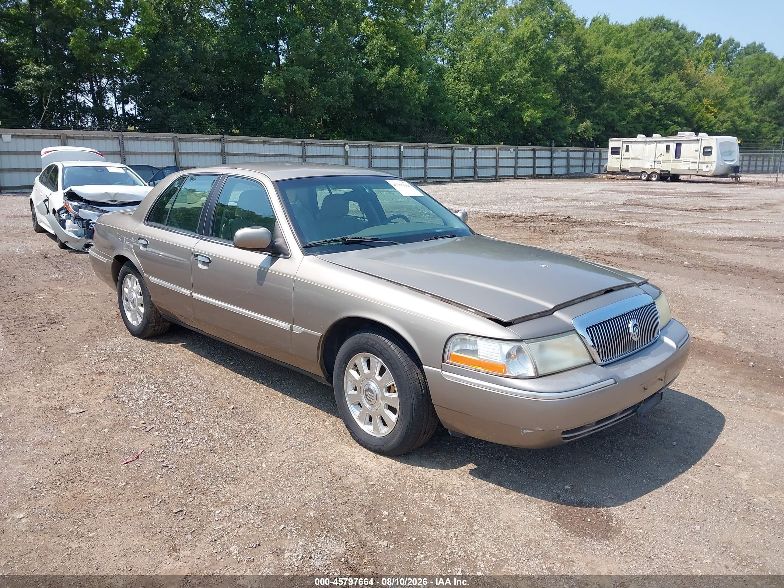 2003 Mercury Grand Marquis Ls Gold vin: 2MEFM75W93X641799