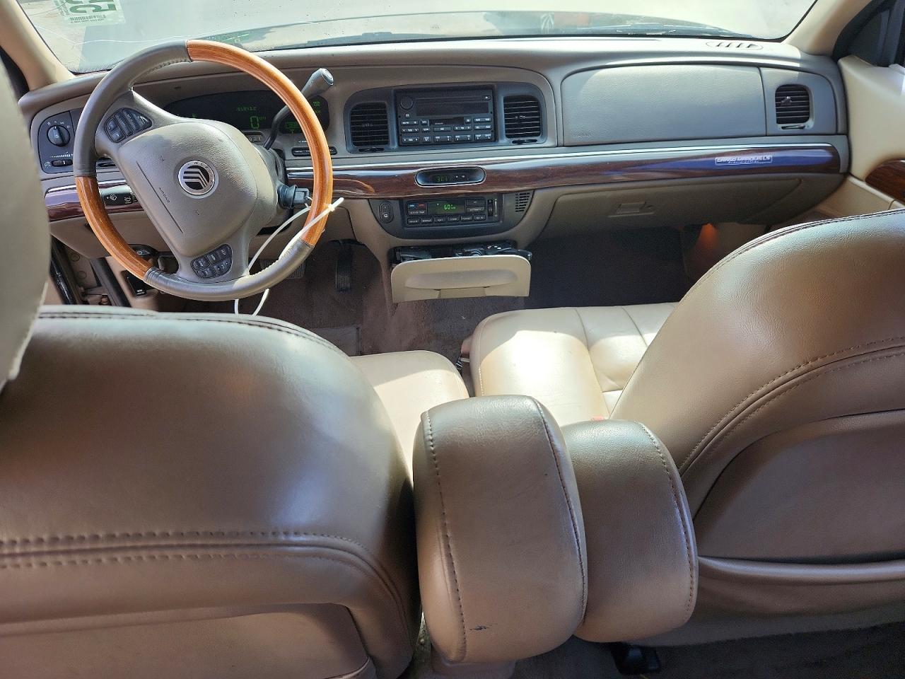2003 Mercury Grand Marquis Ls Beige vin: 2MEFM75W93X647716