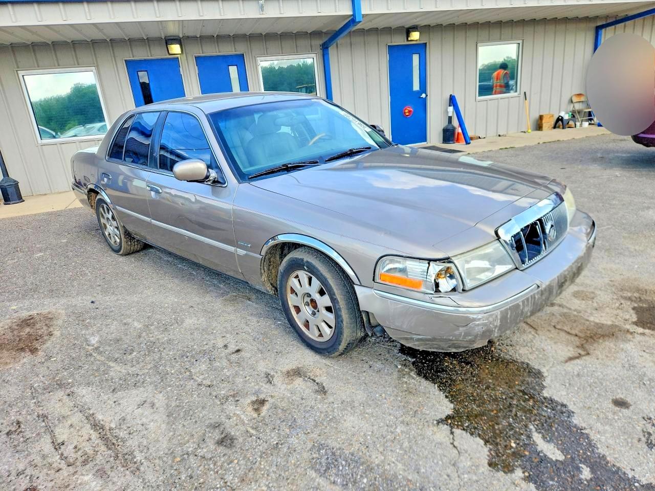 2003 Mercury Grand Marquis Ls Beige vin: 2MEFM75W93X647716