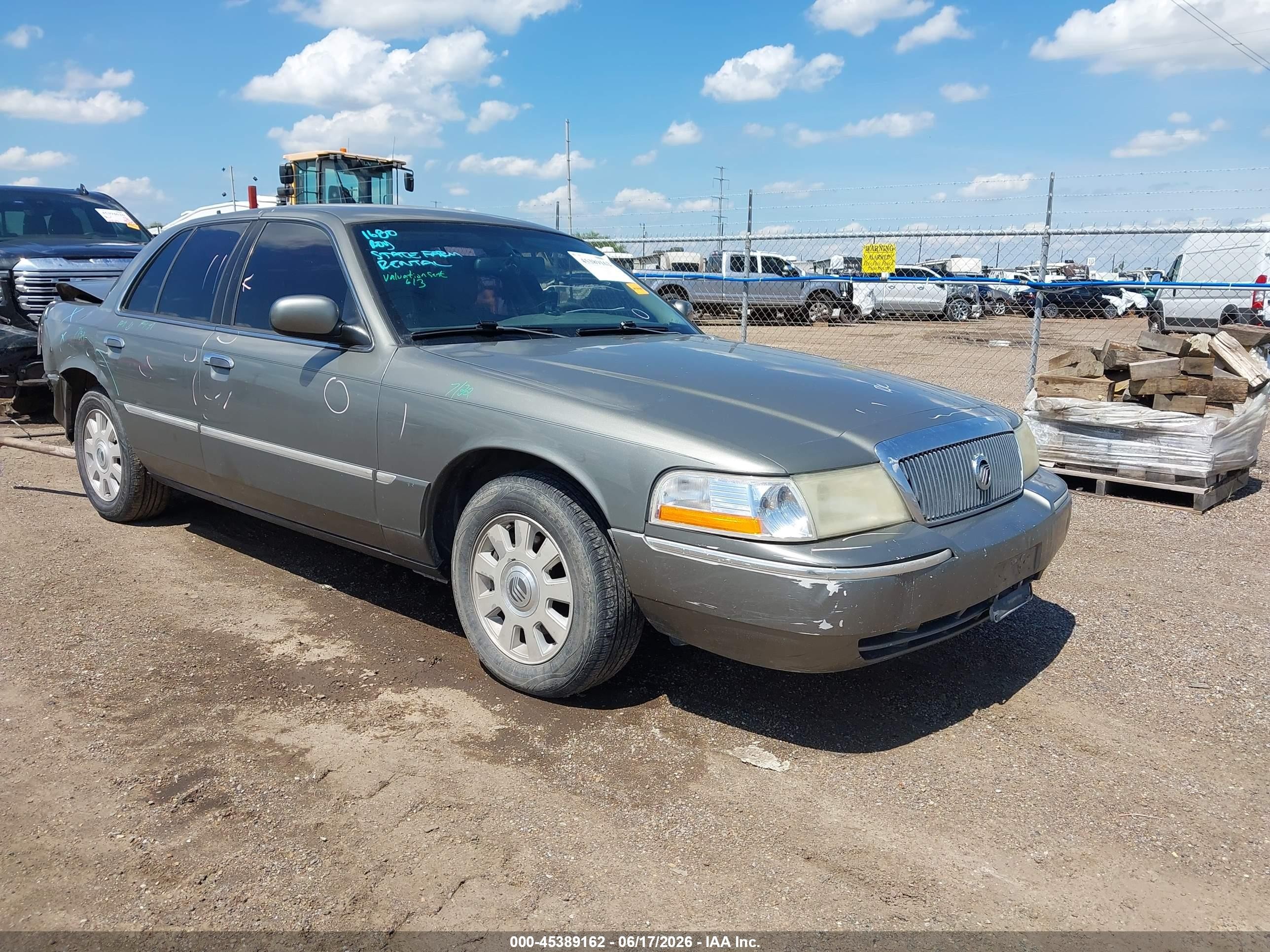 2003 Mercury Grand Marquis Ls Gold vin: 2MEFM75W93X653502