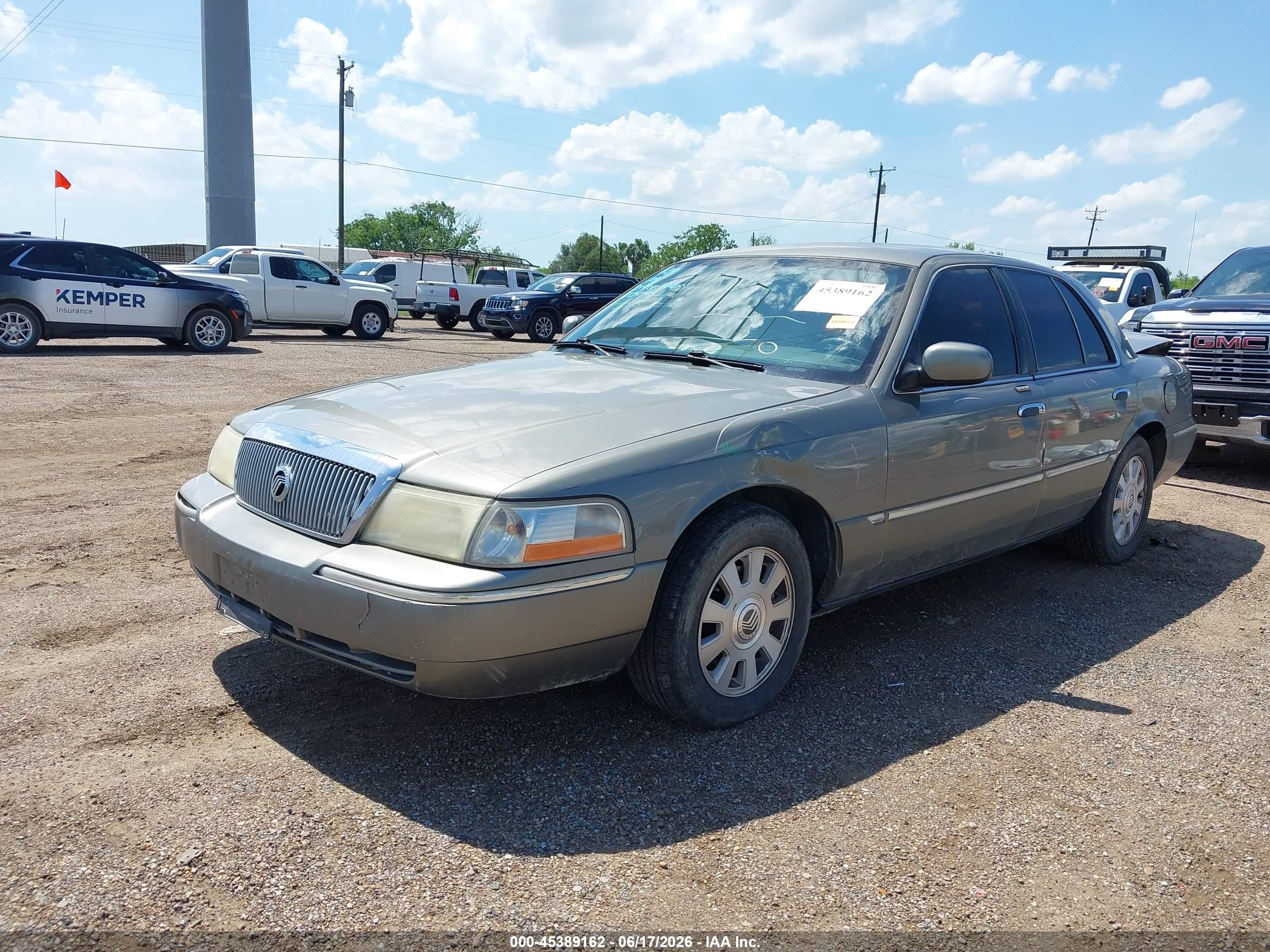 2003 Mercury Grand Marquis Ls Gold vin: 2MEFM75W93X653502
