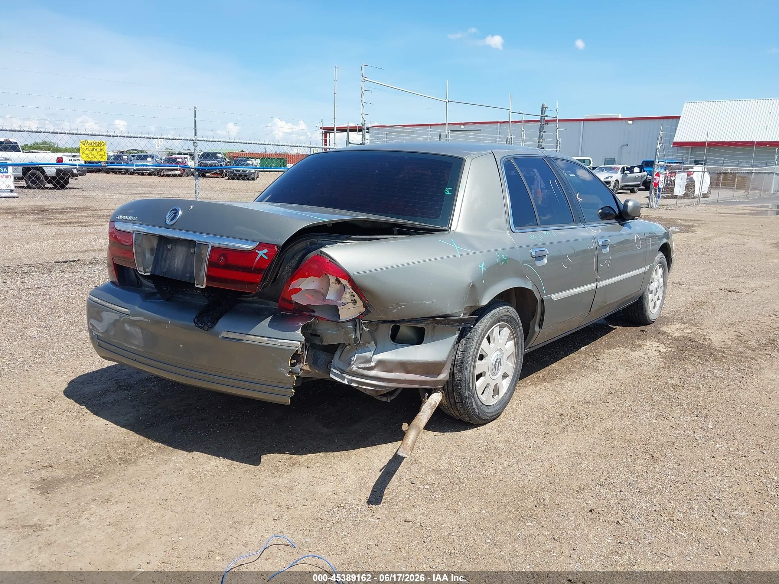 2003 Mercury Grand Marquis Ls Gold vin: 2MEFM75W93X653502
