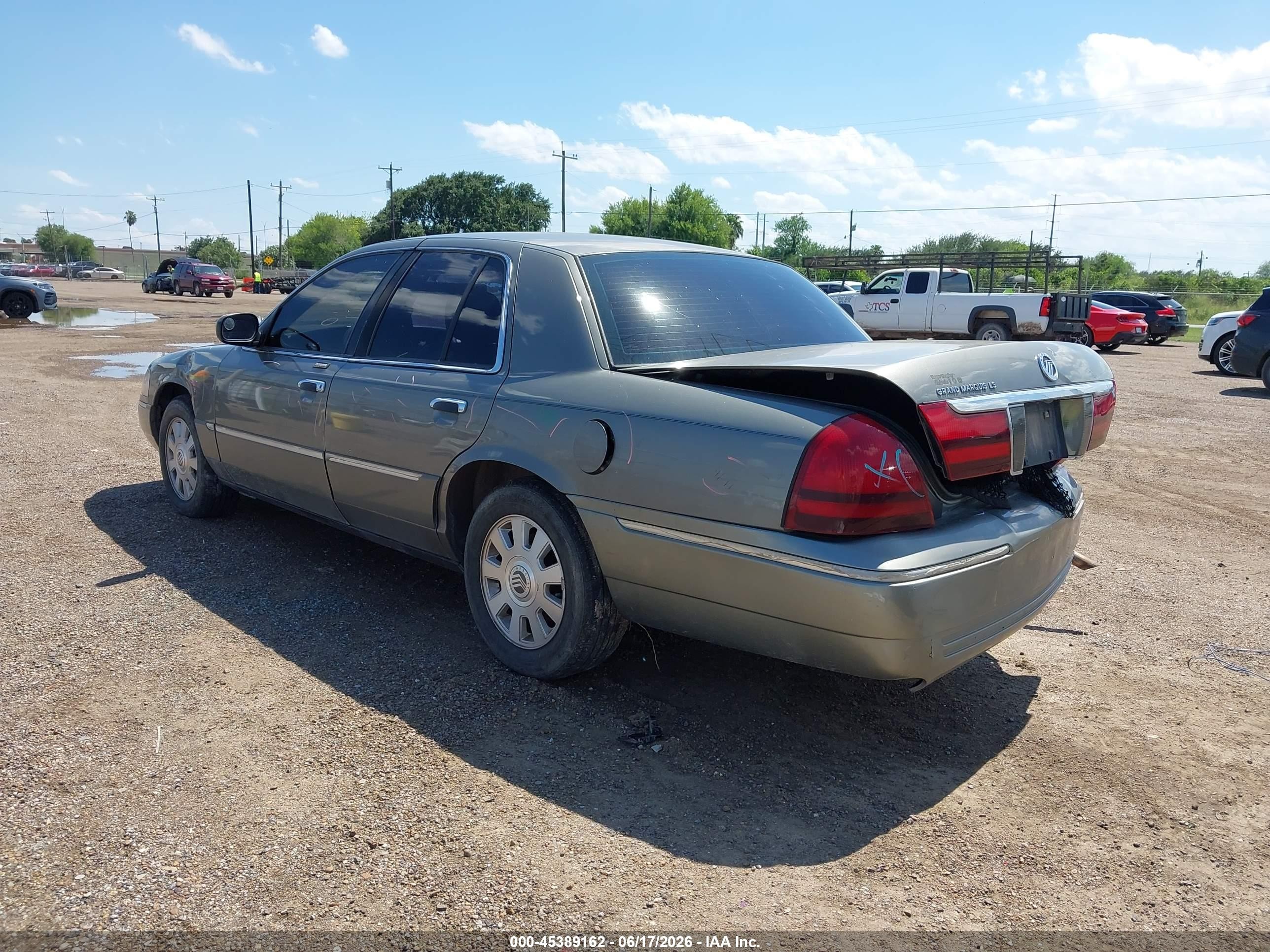 2003 Mercury Grand Marquis Ls Gold vin: 2MEFM75W93X653502
