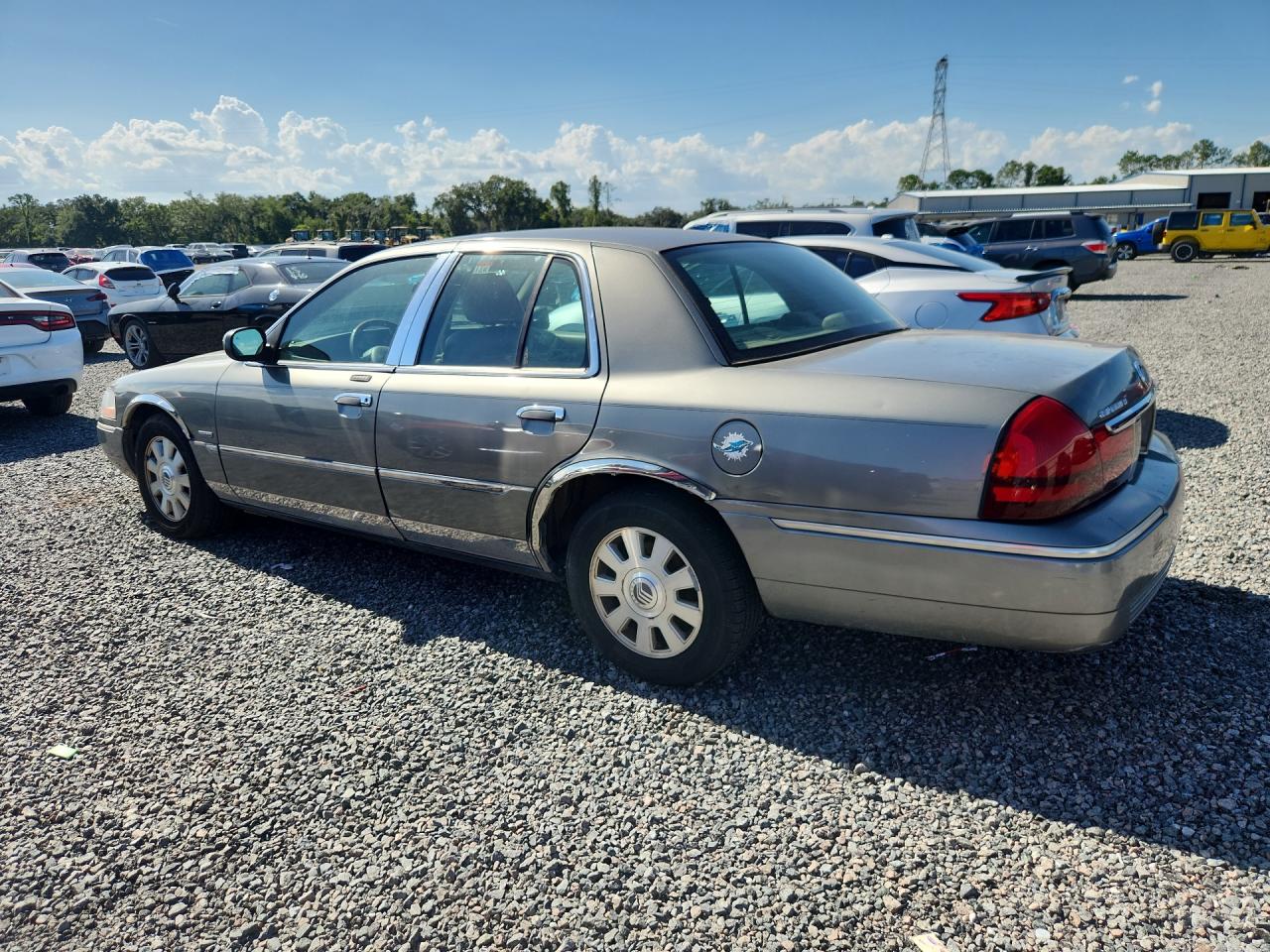 2003 Mercury Grand Marquis Ls Gray vin: 2MEFM75W93X708904