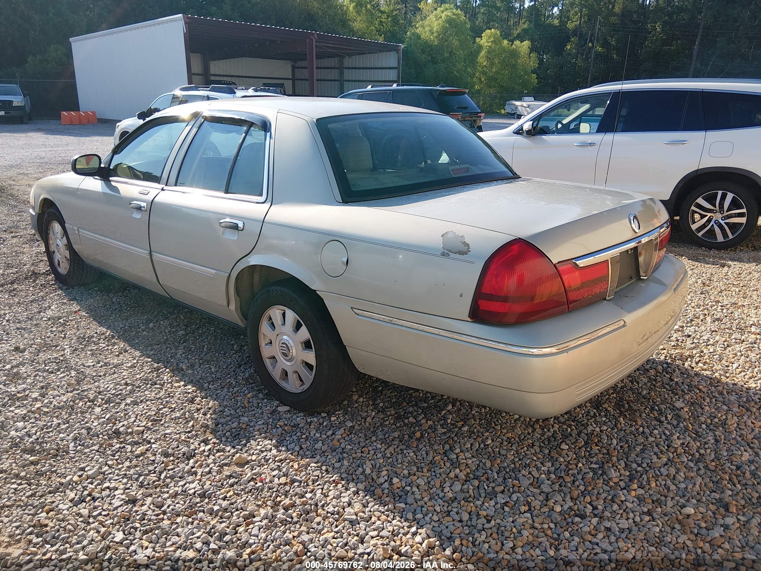 2005 Mercury Grand Marquis Ls/lse Cream vin: 2MEFM75W95X625041