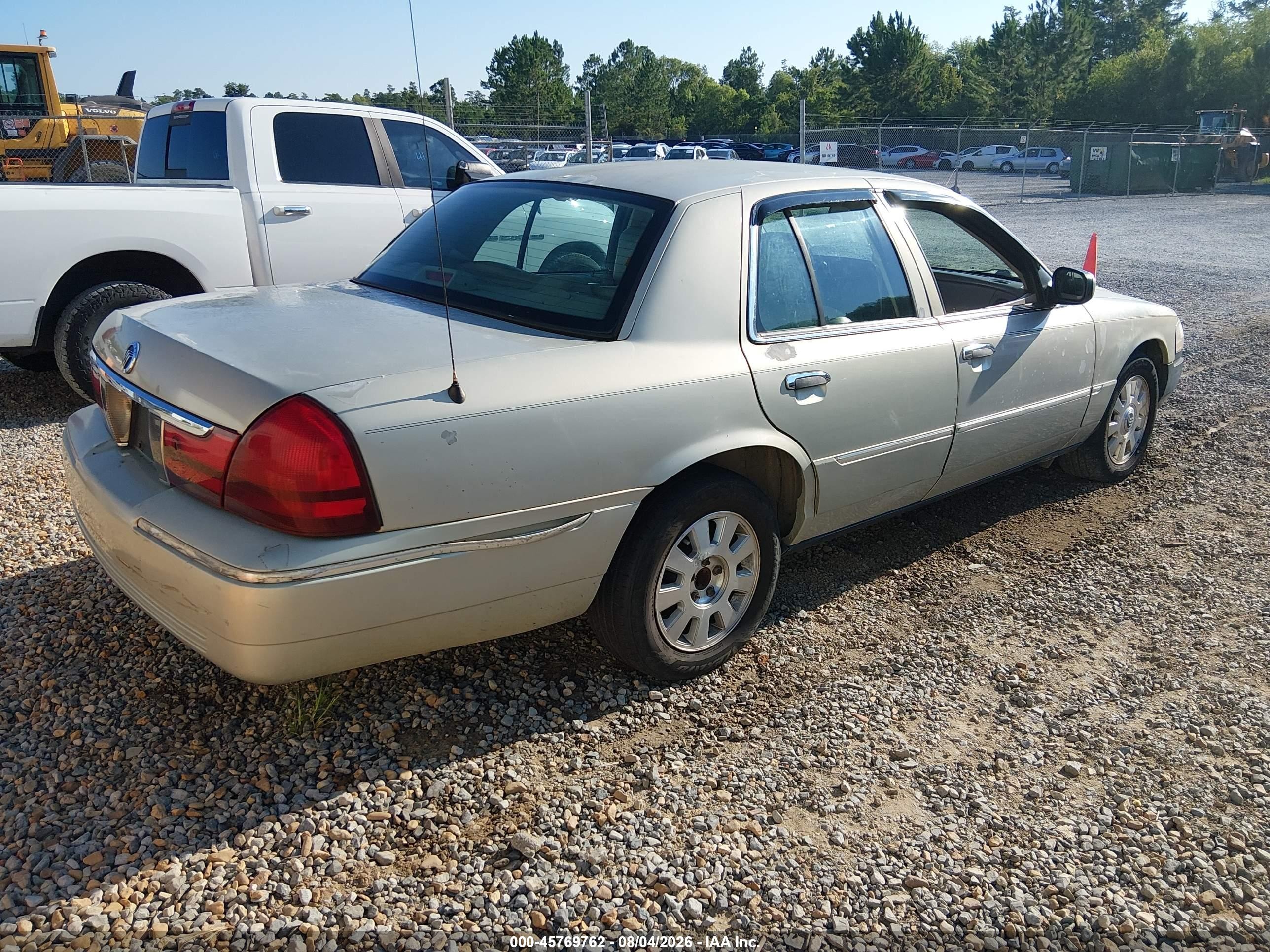 2005 Mercury Grand Marquis Ls/lse Cream vin: 2MEFM75W95X625041