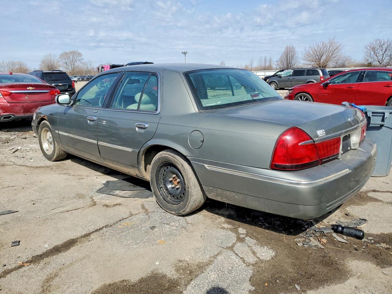 1998 Mercury Grand Marquis Ls Green vin: 2MEFM75W9WX646733