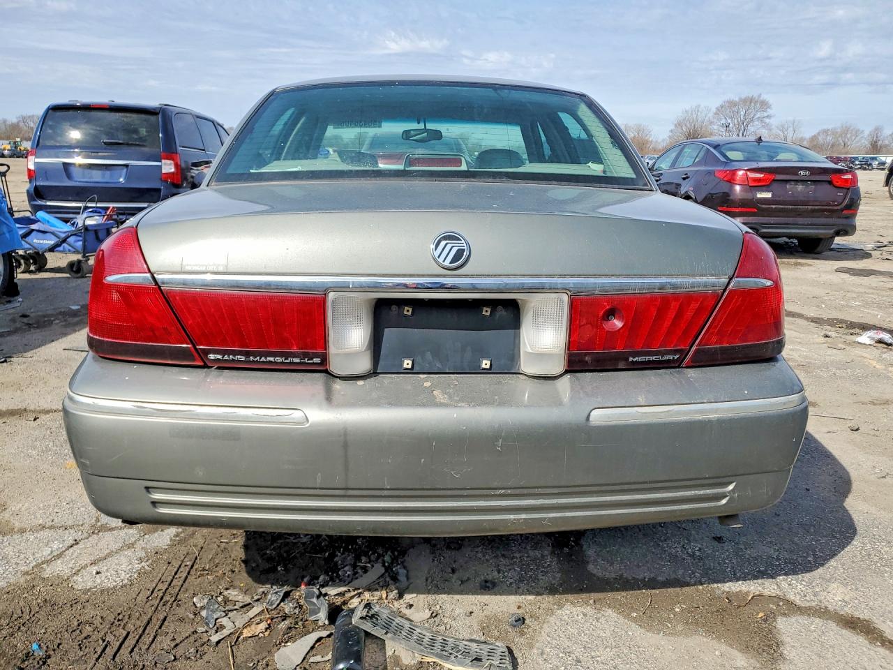 1998 Mercury Grand Marquis Ls Green vin: 2MEFM75W9WX646733