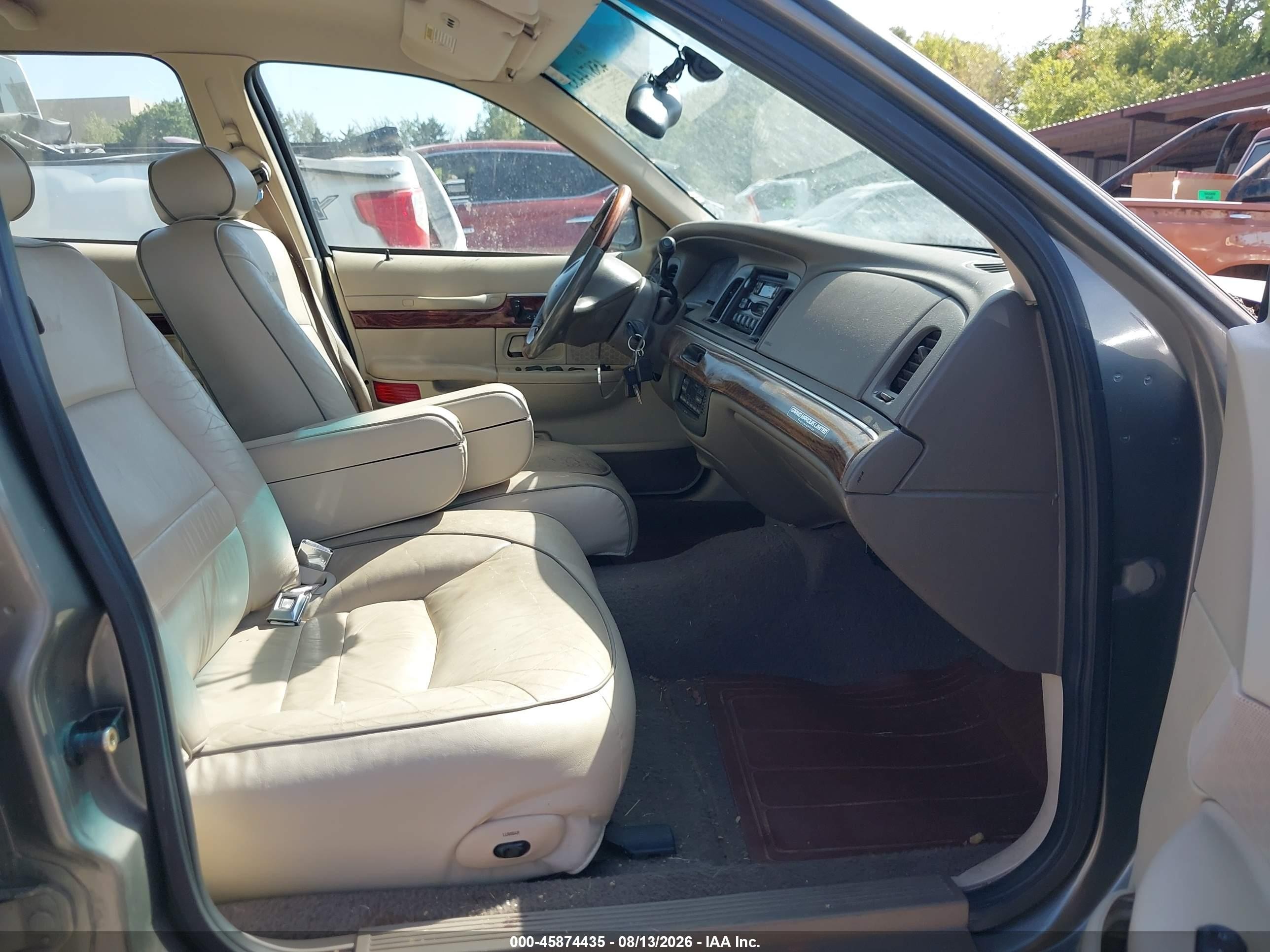 2000 Mercury Grand Marquis Ls Gray vin: 2MEFM75W9YX652891