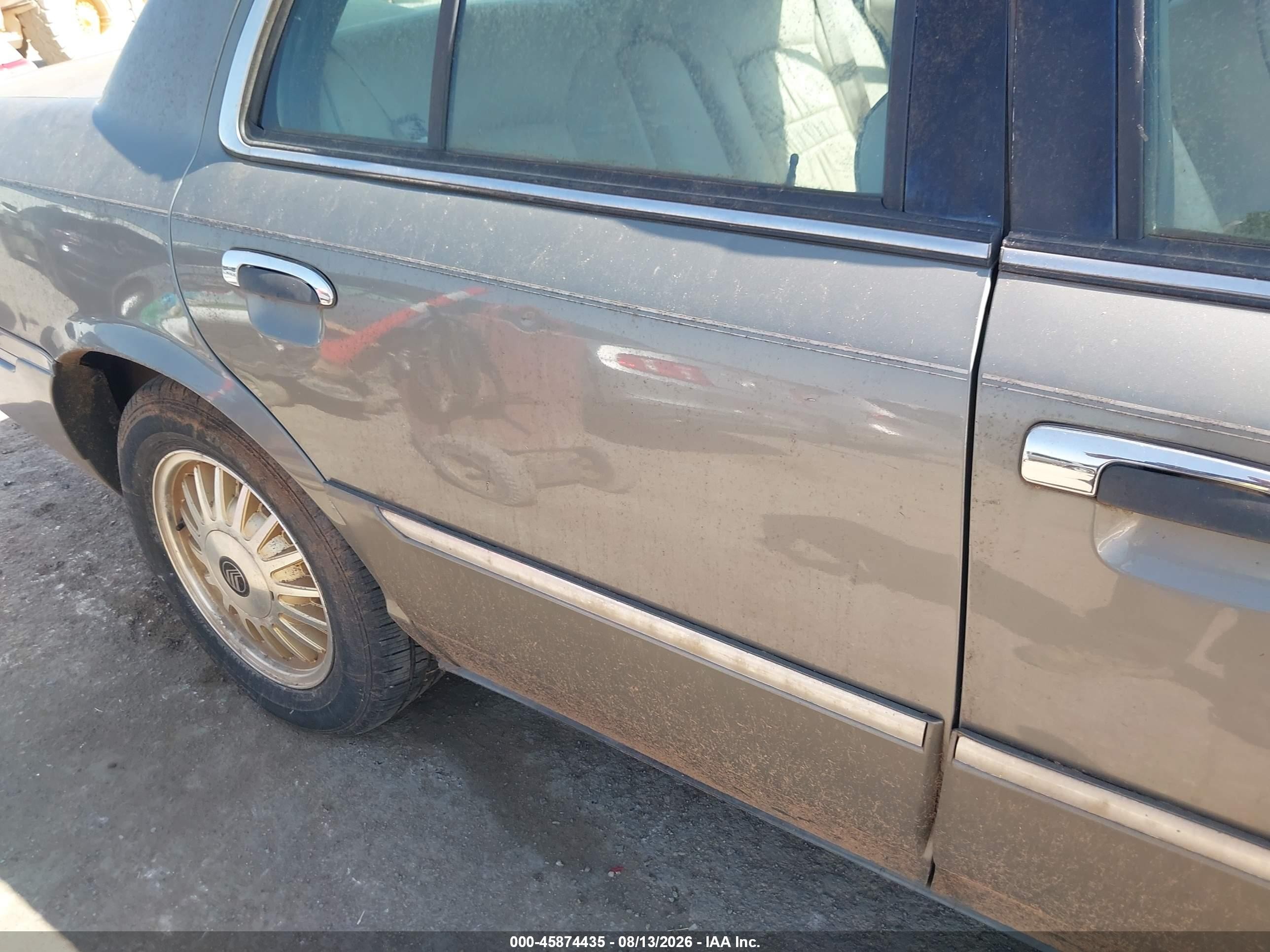 2000 Mercury Grand Marquis Ls Gray vin: 2MEFM75W9YX652891