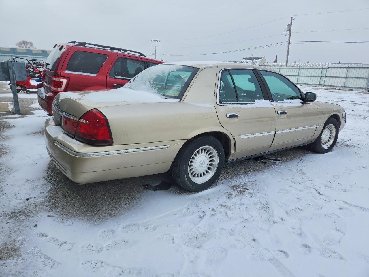 2000 Mercury Grand Marquis Ls Tan vin: 2MEFM75W9YX694798