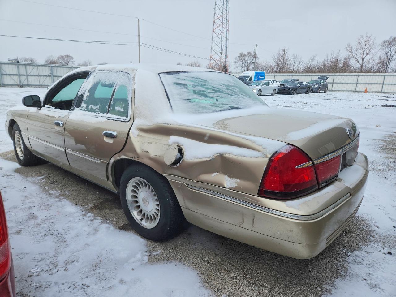 2000 Mercury Grand Marquis Ls Tan vin: 2MEFM75W9YX694798