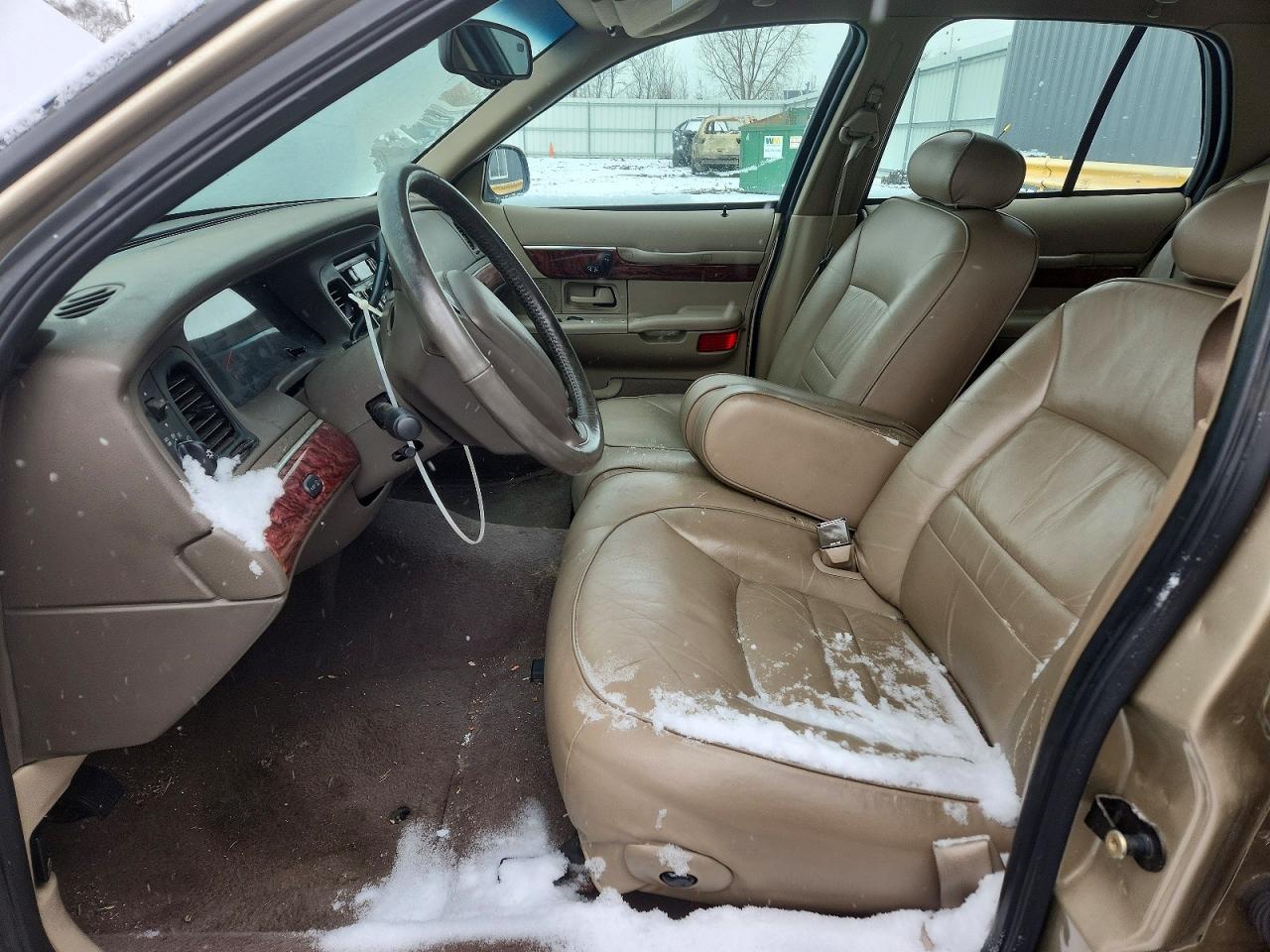 2000 Mercury Grand Marquis Ls Tan vin: 2MEFM75W9YX694798